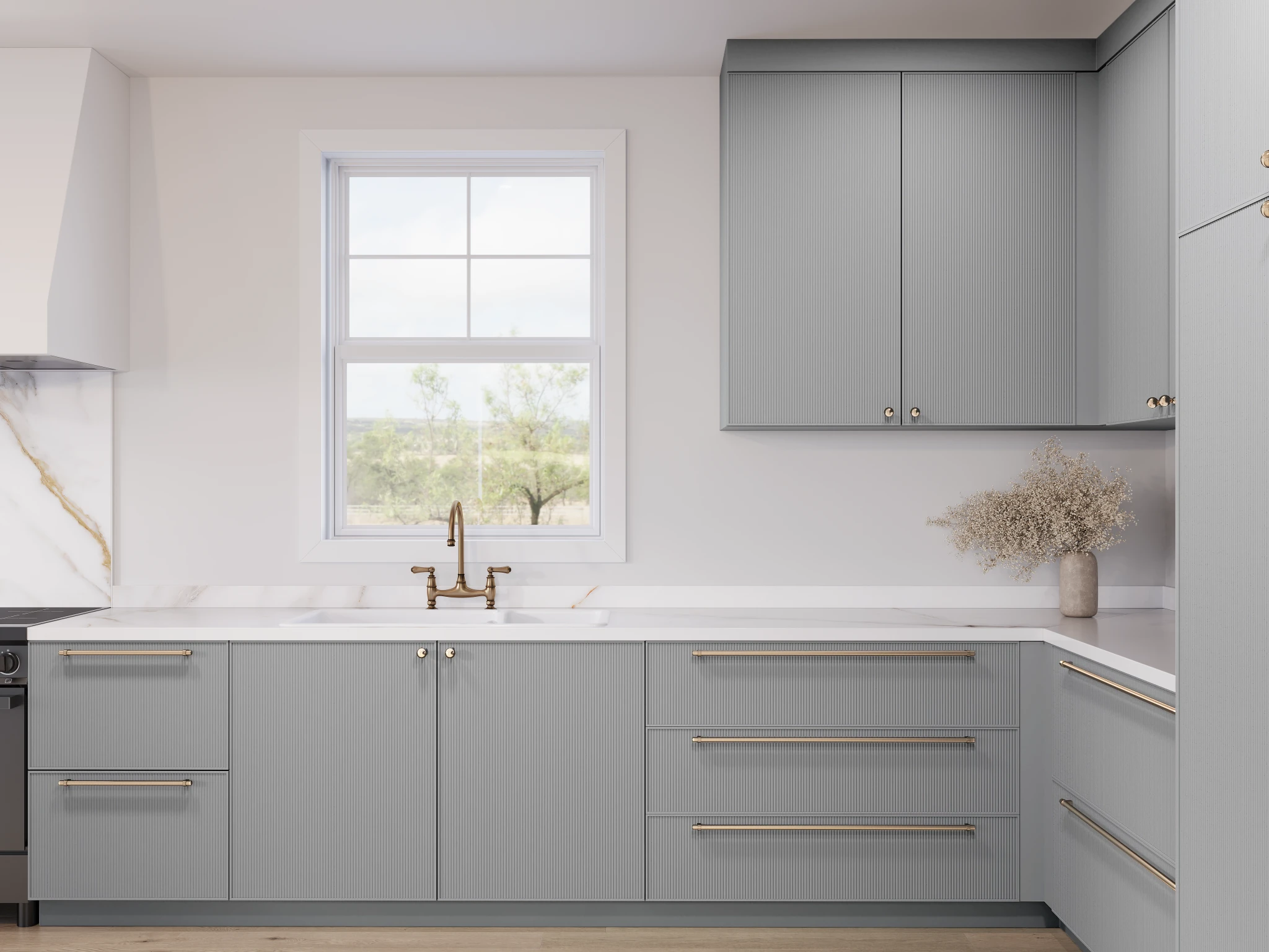 Visualisation de Élévation 3D (modèle 3D03) Gris San Francisco 1061 Armoire par Sublime