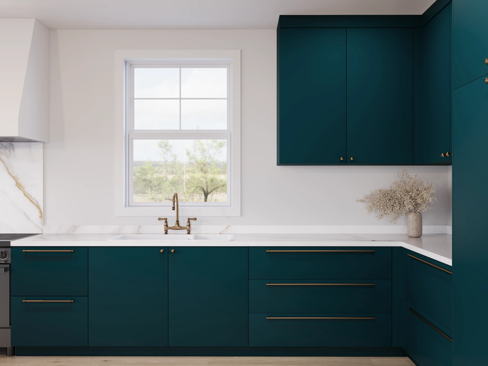 Supramat Antibacterial 3029 Glamorous Pacific  Cabinets visualization by Sublime