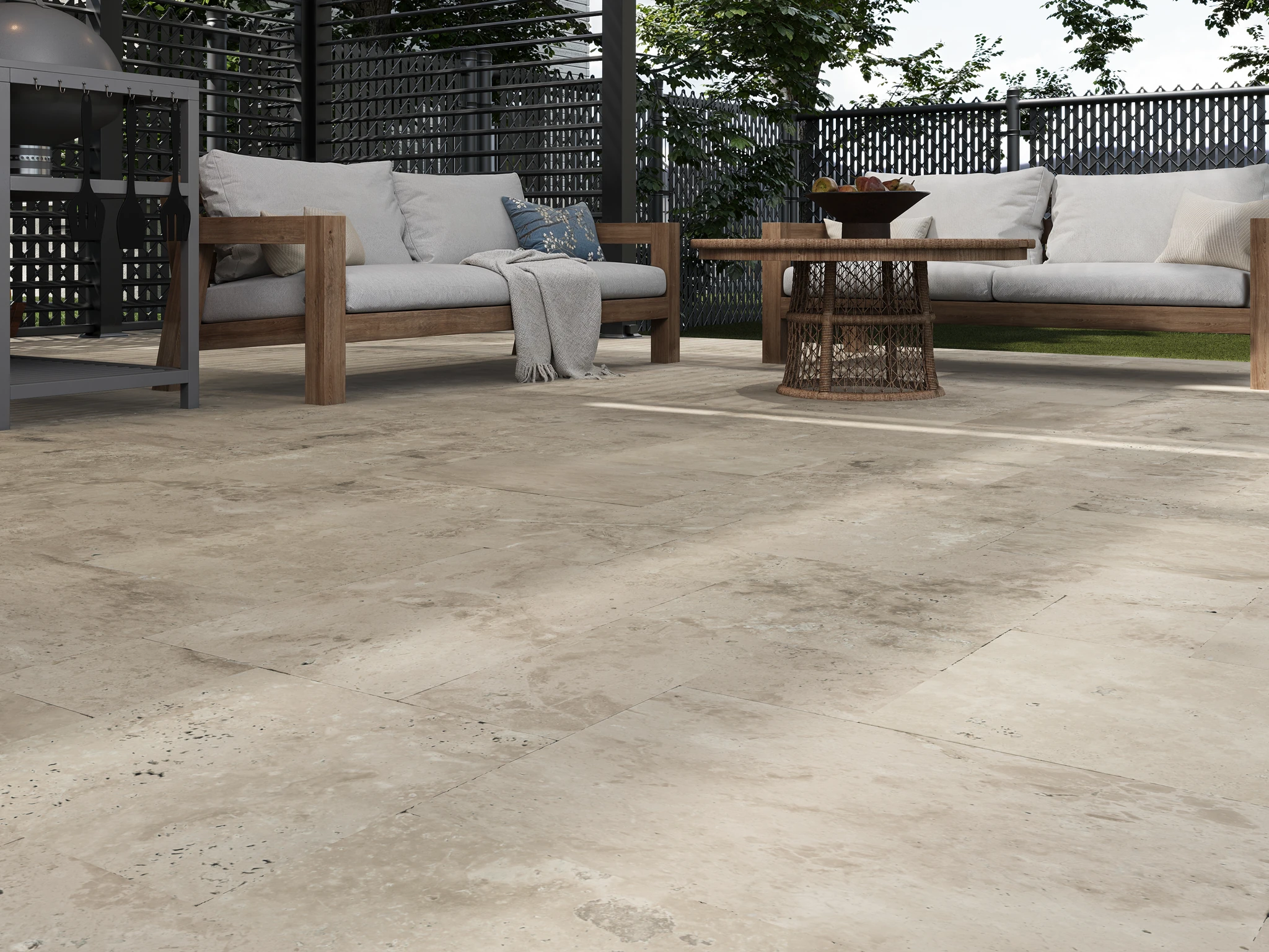 Visualisation de European Stone Collection Travertine Pavé par European Company