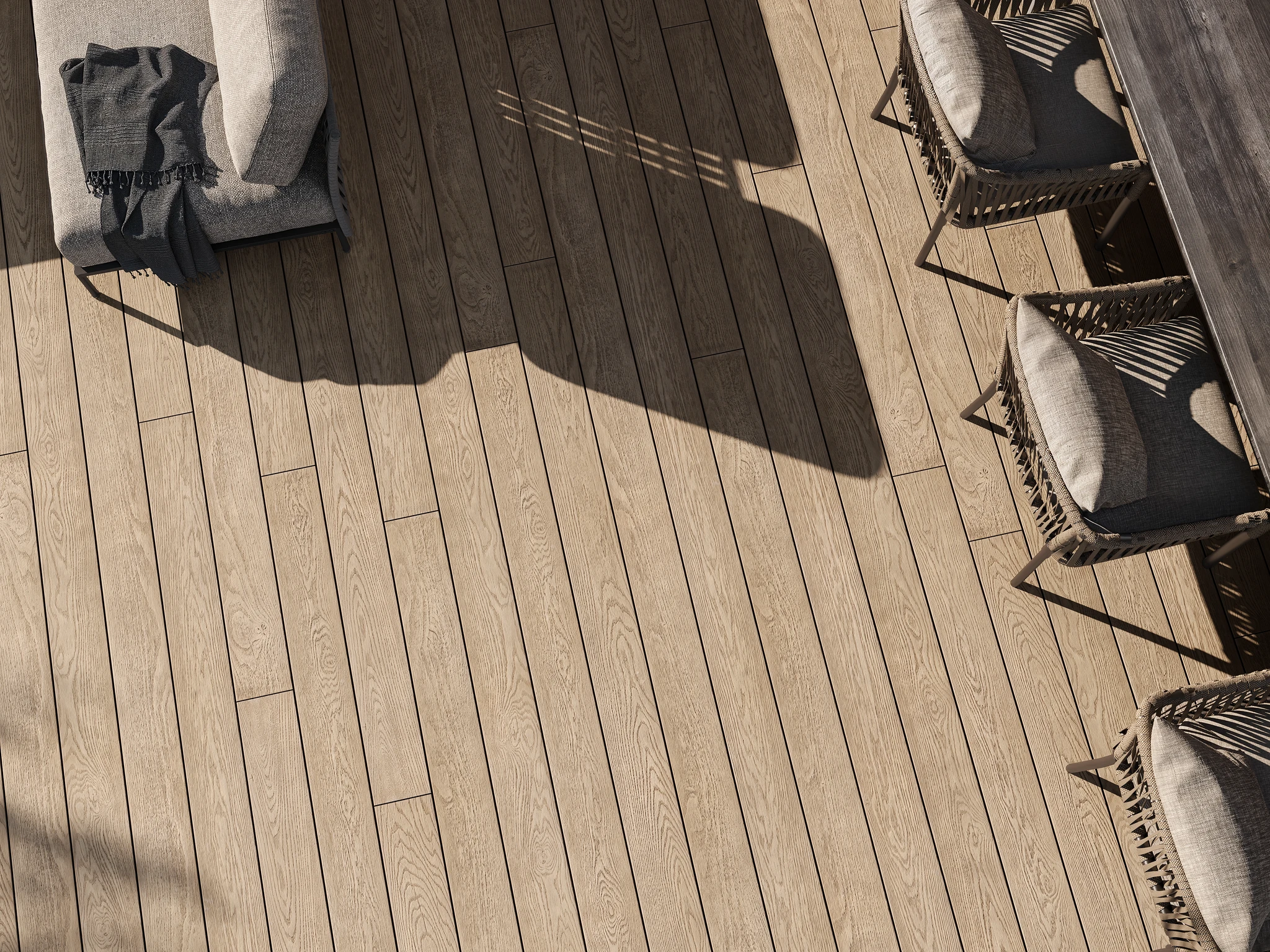 Visualisation de Enchanced Grain Ashwood Revêtement de sol extérieur par Millboard
