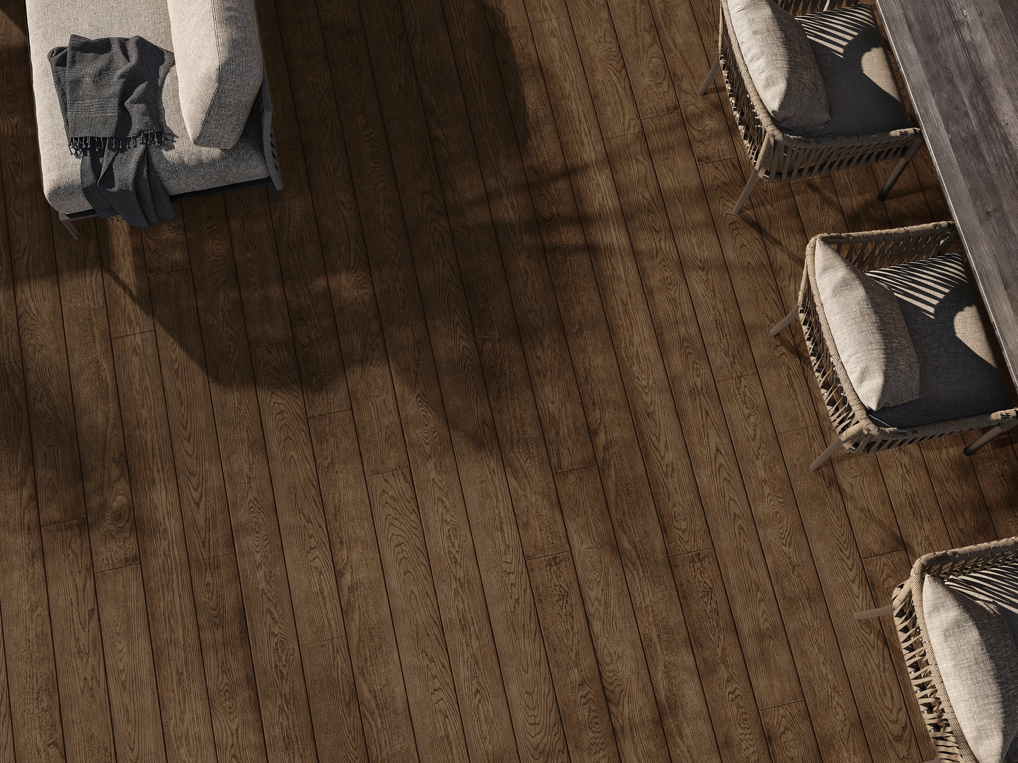 Visualisation de Enchanced Grain Coppered Oak Revêtement de sol extérieur par Millboard
