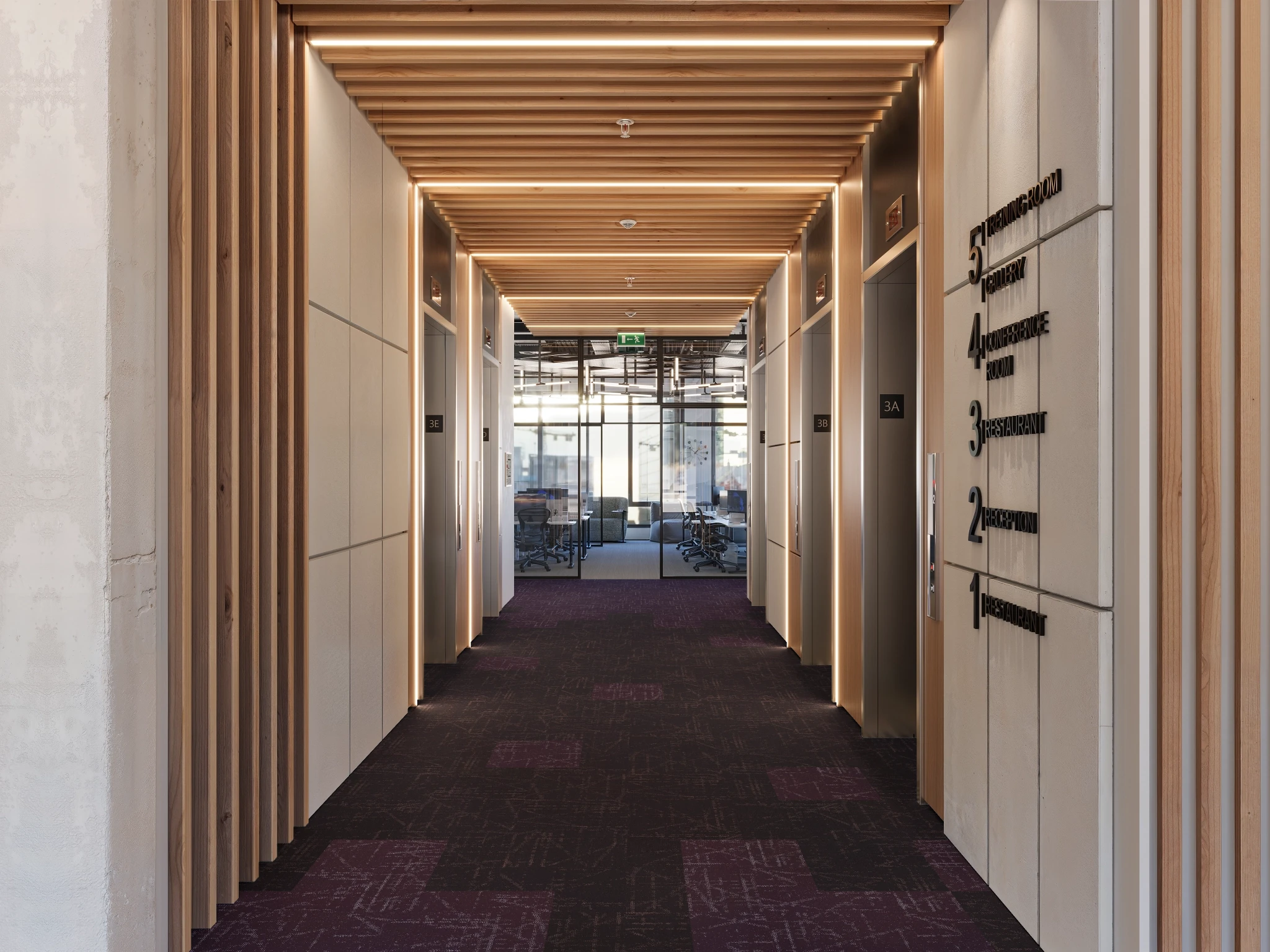 Sirius 40262 Matière 50336 Modular Carpet Flooring visualization by Venture Carpets