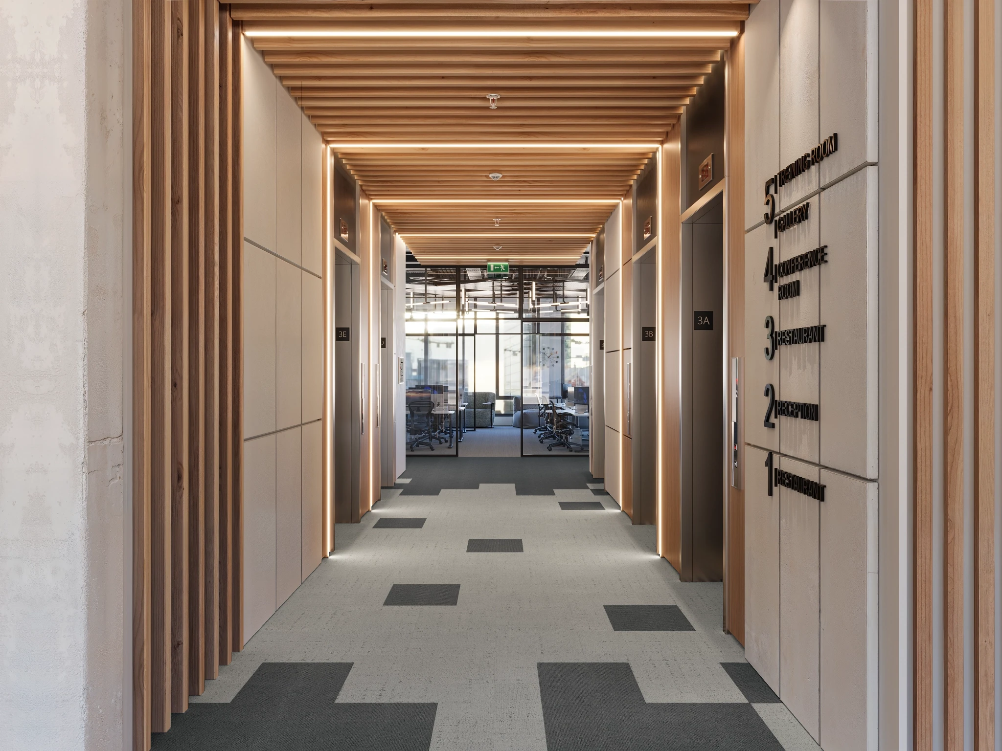 Astral 40260 Exploration 10268 Modular Carpet Flooring visualization by Venture Carpets