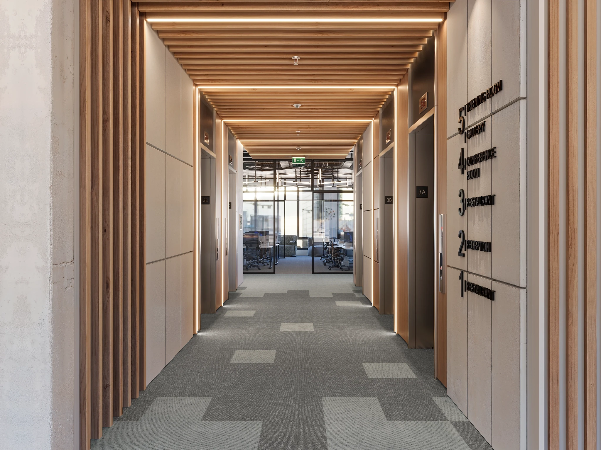 Pur 40229 Vision 15466 Modular Carpet Flooring visualization by Venture Carpets