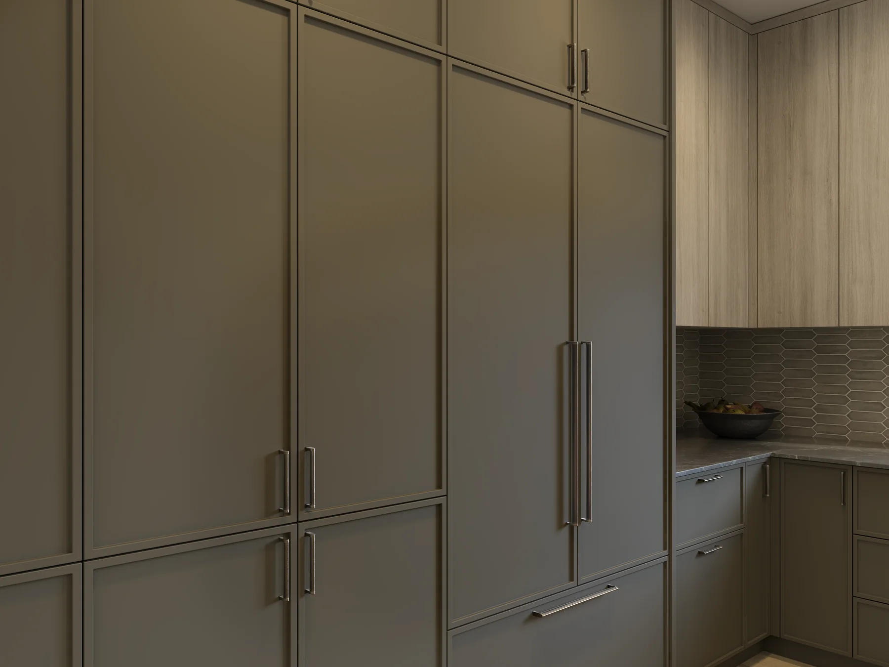Secret Garden PM784 Laminate Cabinets visualization by Tafisa