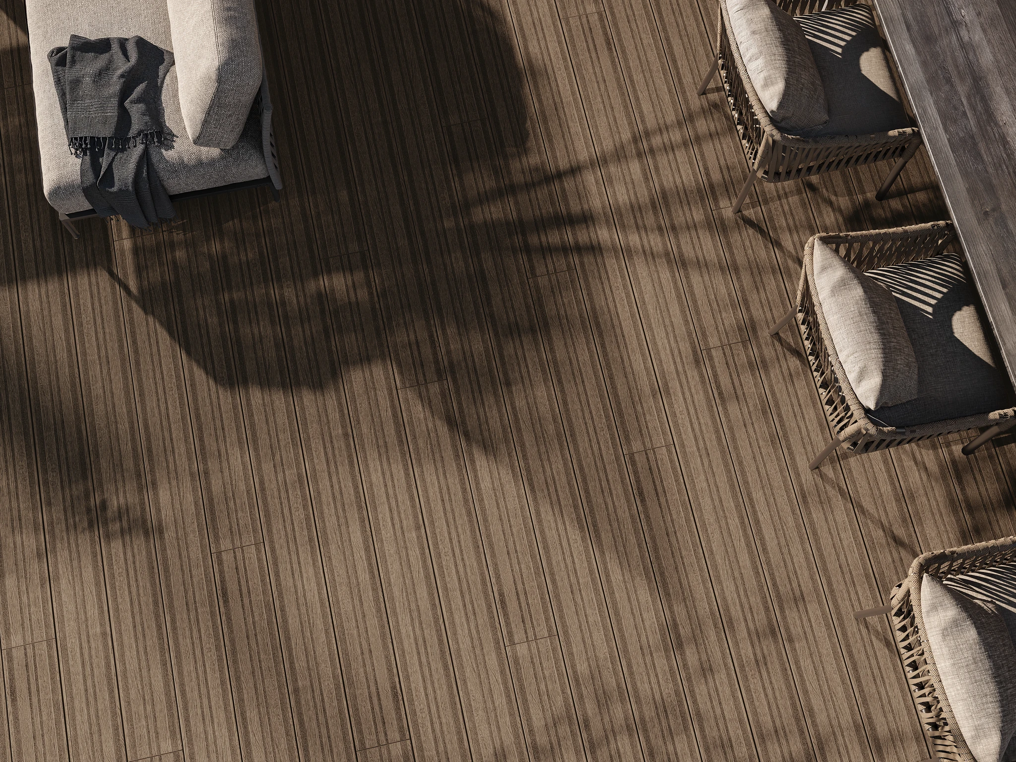 Visualisation de Lasta Grip Golden Oak Revêtement de sol extérieur par Millboard