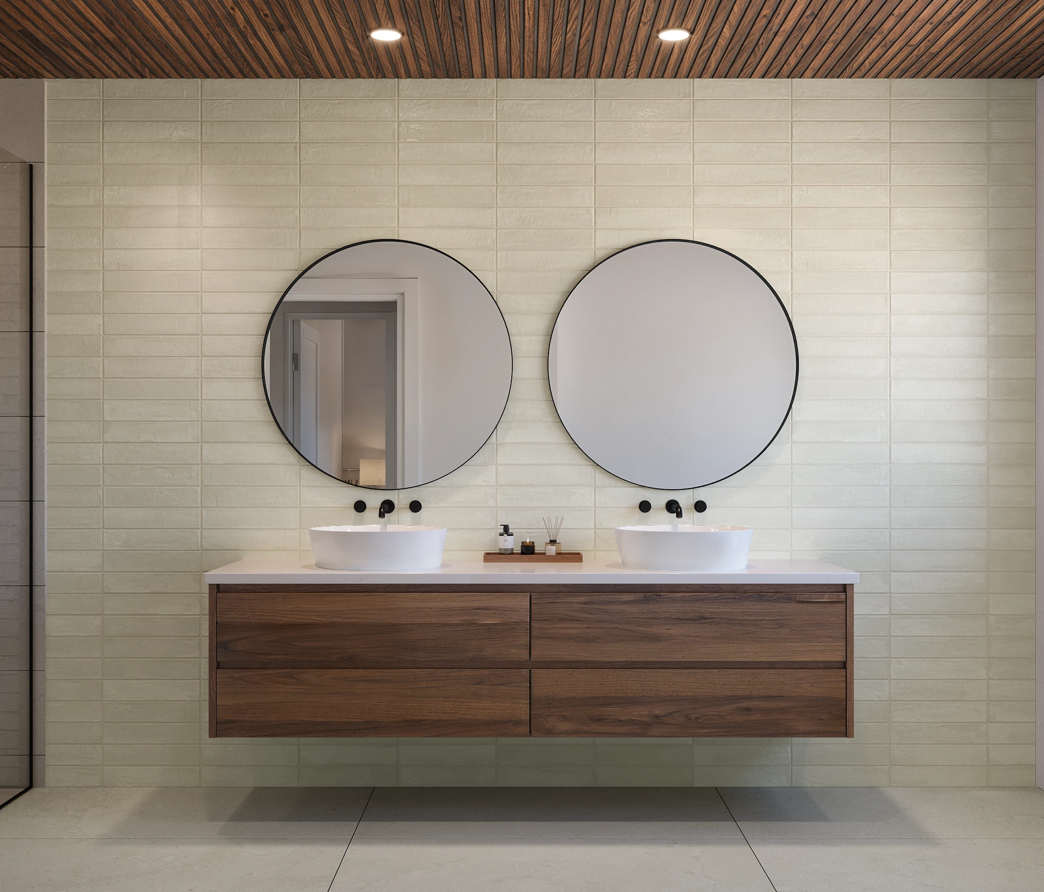 Visualisation de MILE®stone 4Earth Biscuit 3x12 Revêtement de sol par MILE®stone