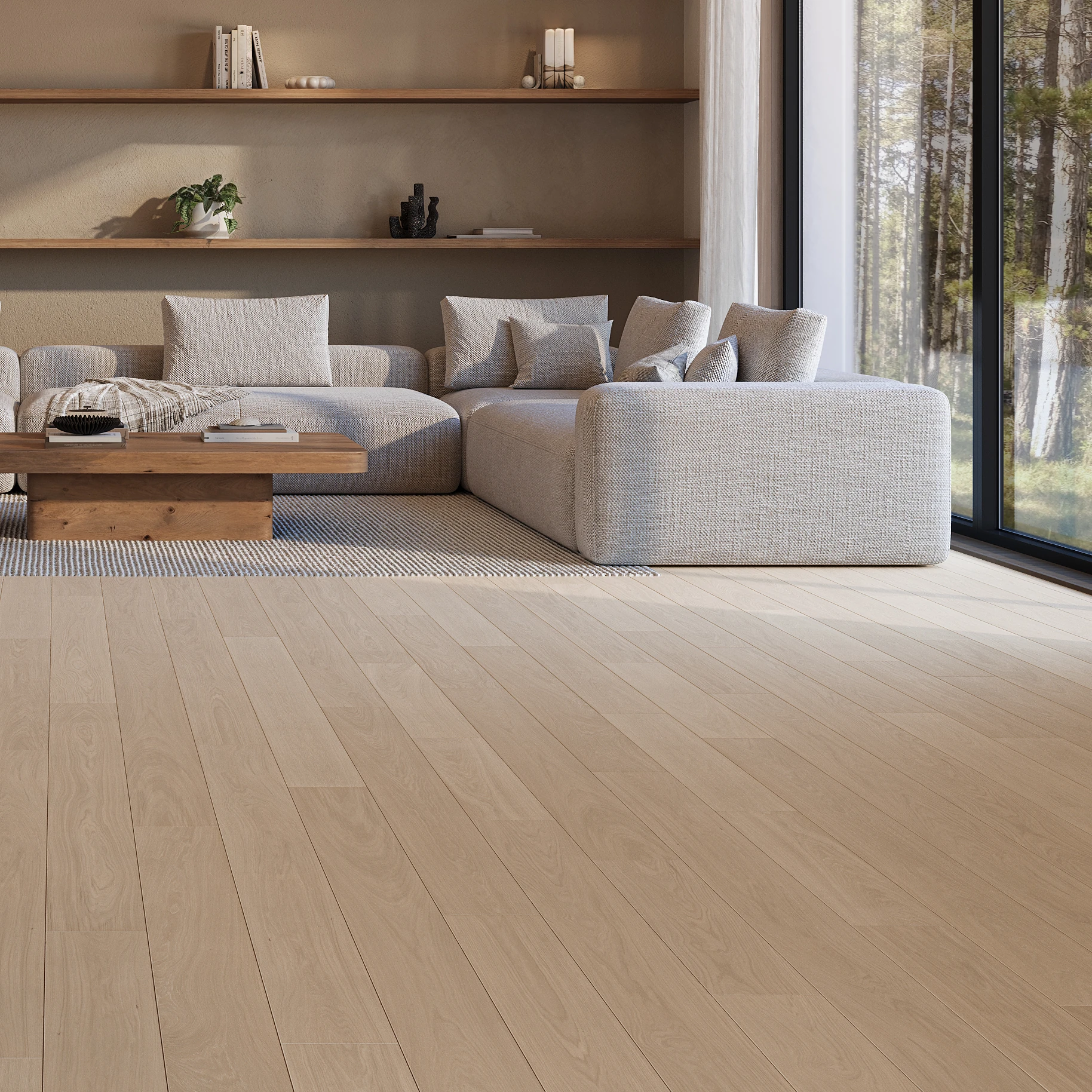 Apogee European Oak - Giona S 7.5" Wood Floor Indoor Flooring visualization by Denali Hardwood Floors
