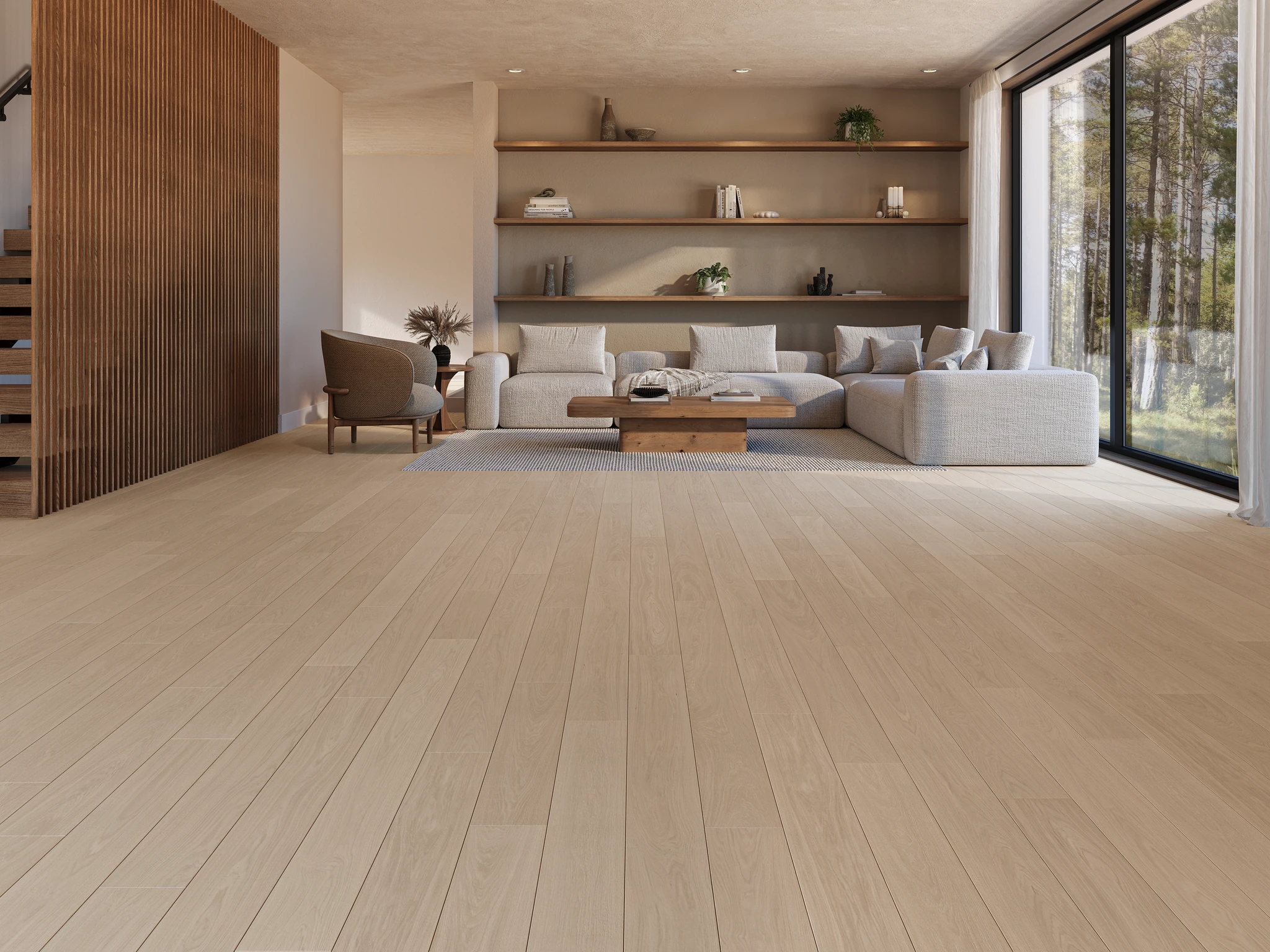 Apogee European Oak - Giona S 7.5" Wood Floor Indoor Flooring visualization by Denali Hardwood Floors