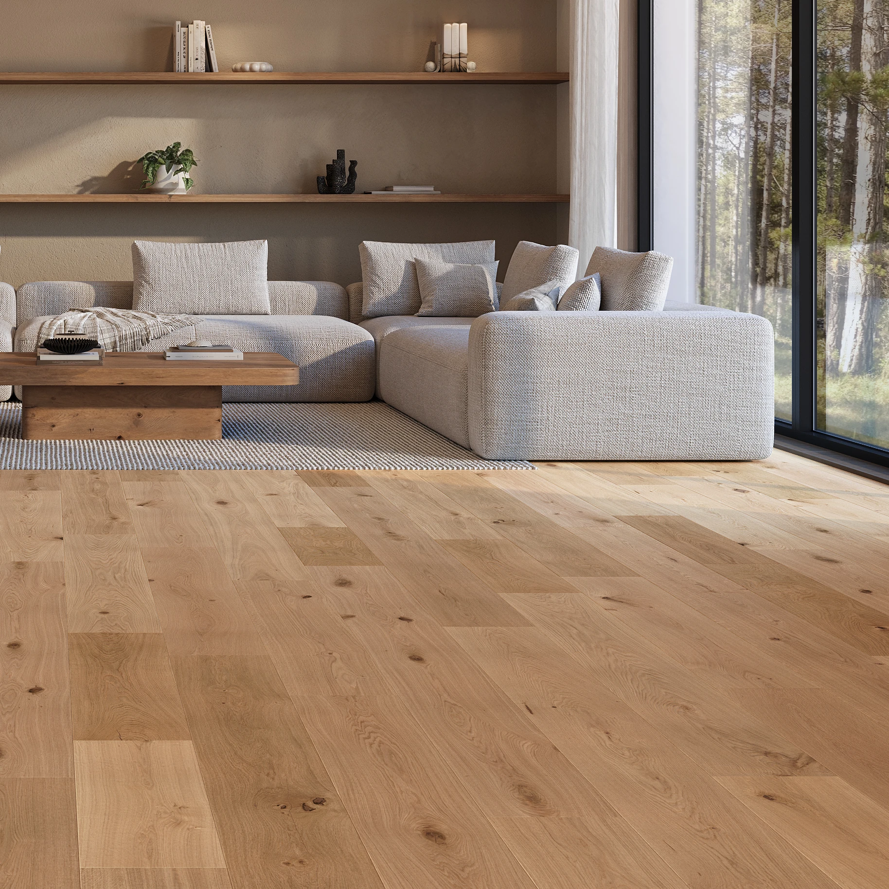 Visualisation de Apogee European Oak - Malpaso 8.63" Couvre-plancher intérieur par Denali Hardwood Floors