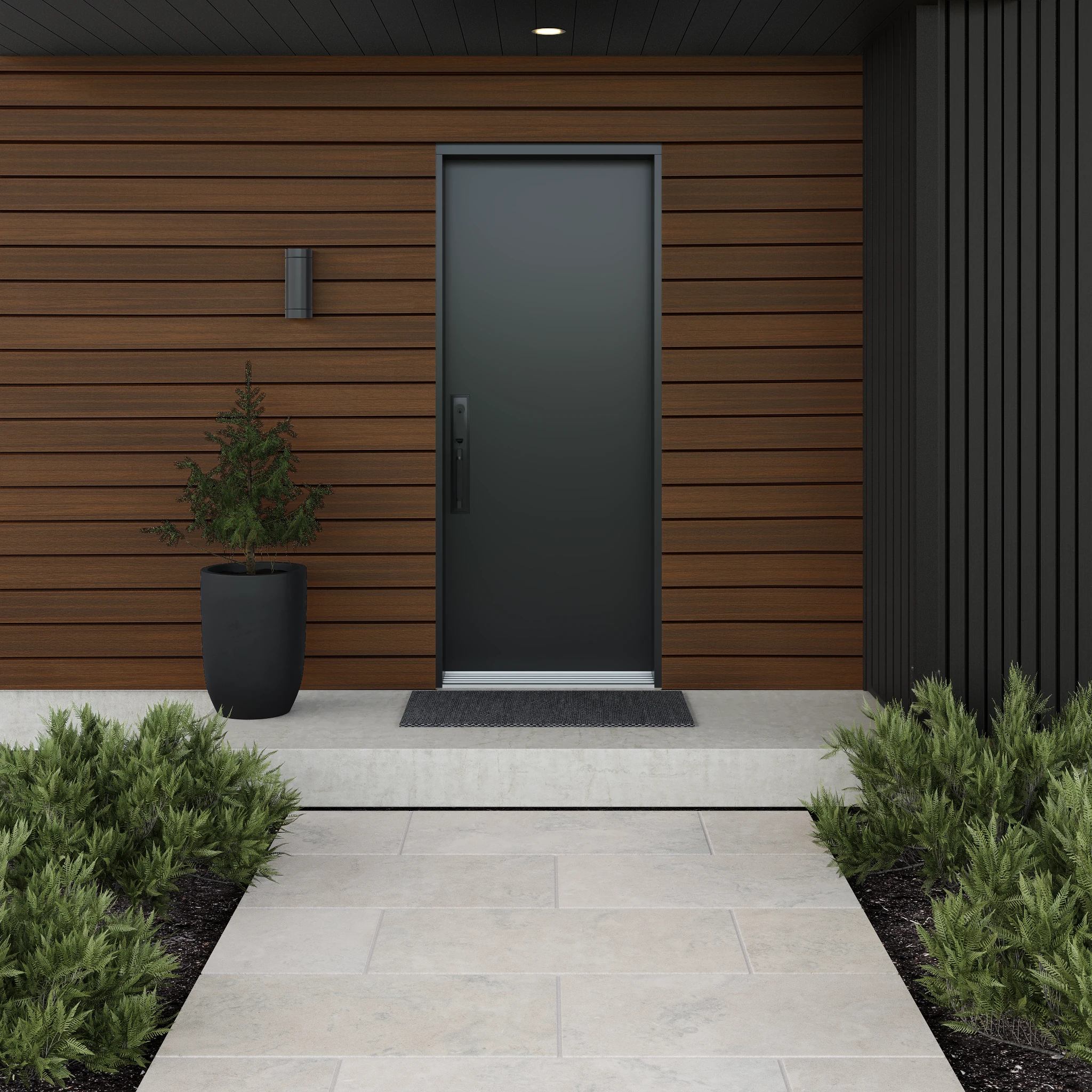 Visualisation de Revêtement à clin US31 - IPE Revêtement mural par NewTechWood Canada