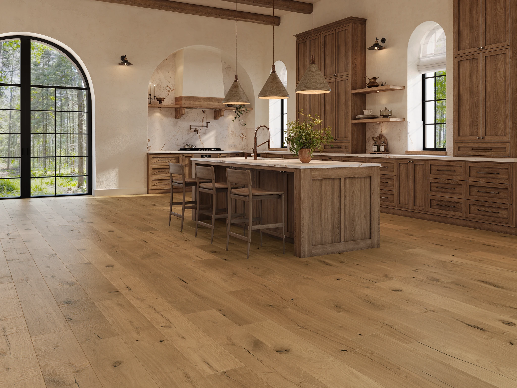 Visualisation de Mason European Oak - Trestle 8.625" Couvre-plancher intérieur par Denali Hardwood Floors