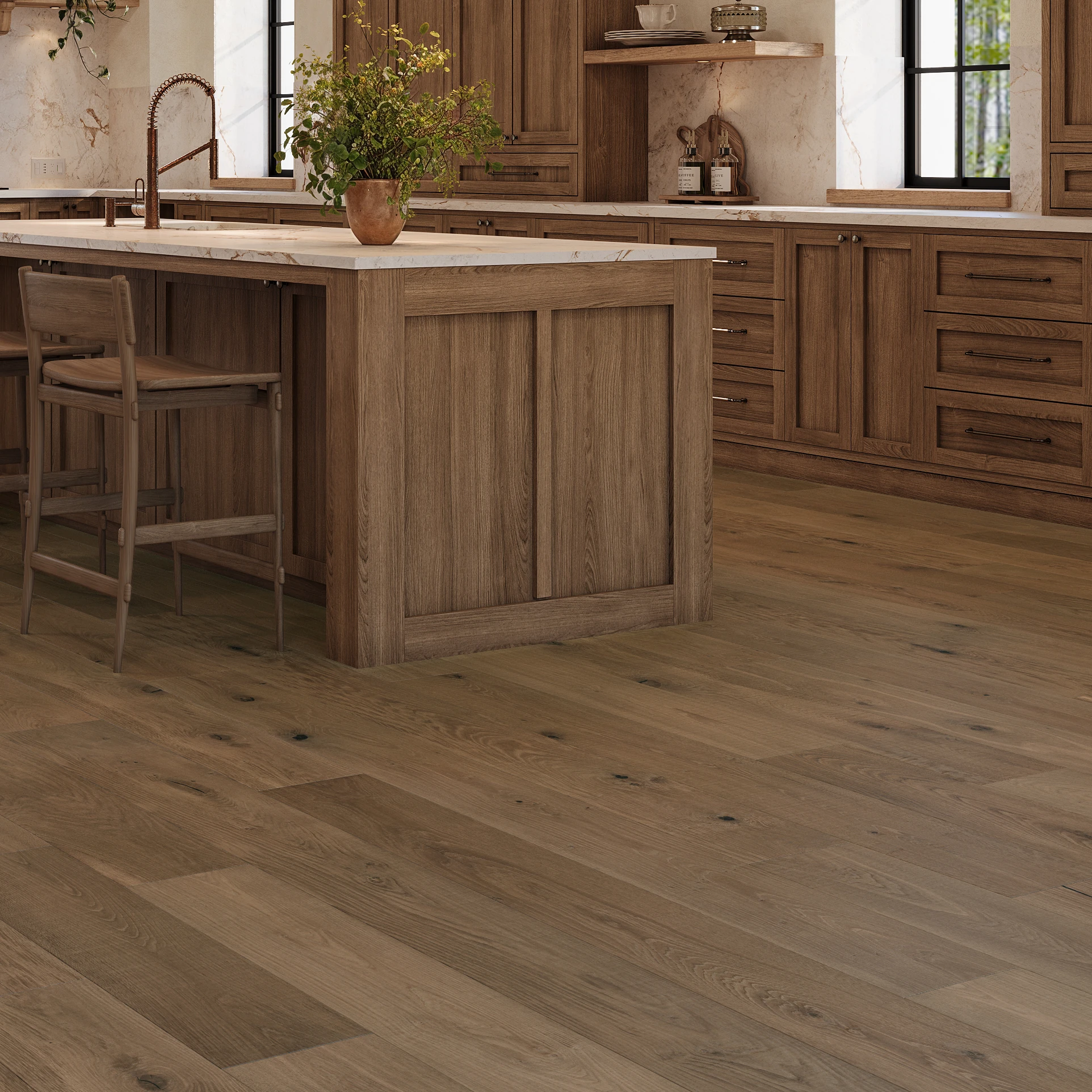 Visualisation de Renaissance European Oak - Vasari 8.625" Couvre-plancher intérieur par Denali Hardwood Floors