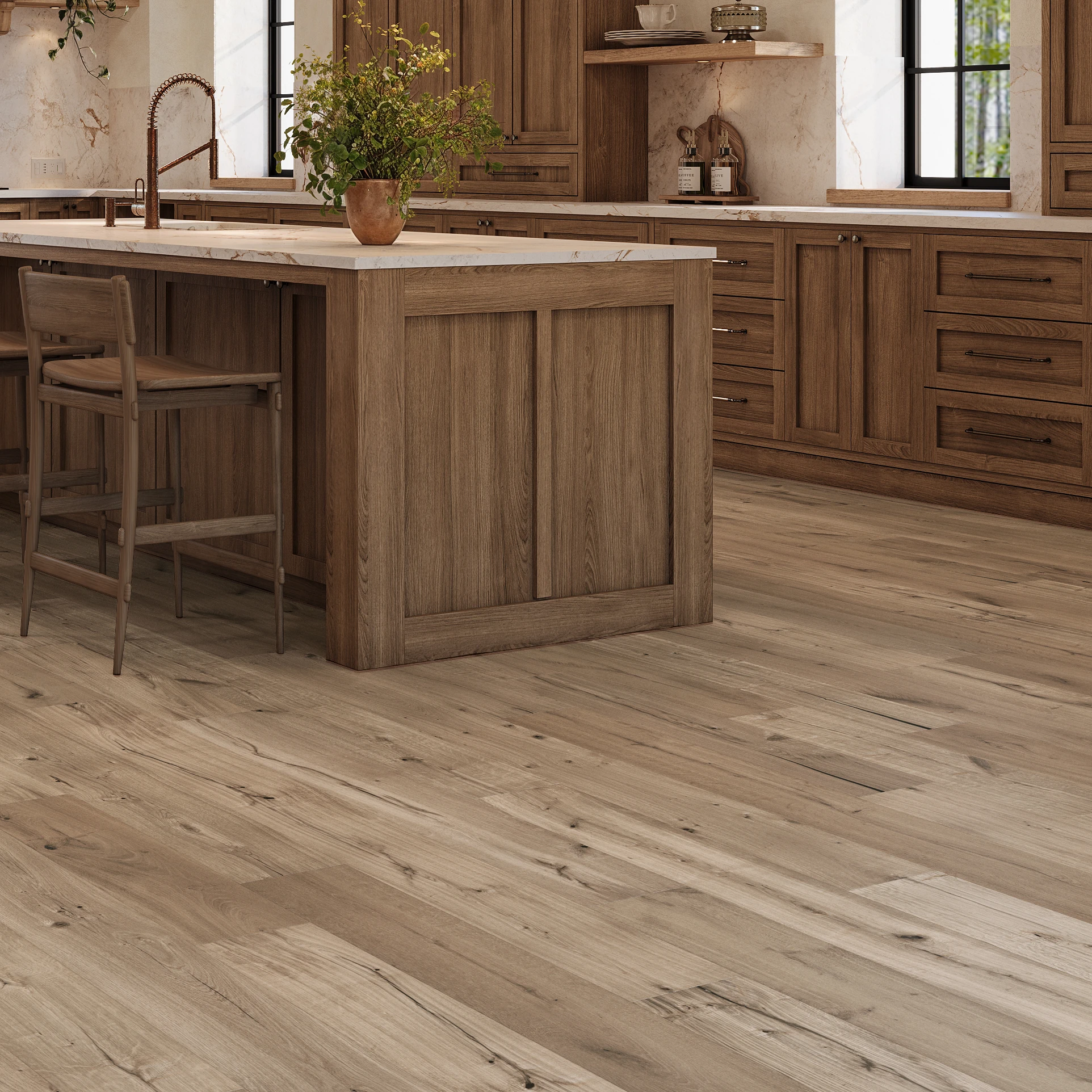 Visualisation de The Keys European Oak - Siesta Key 7.5" Couvre-plancher intérieur par Denali Hardwood Floors