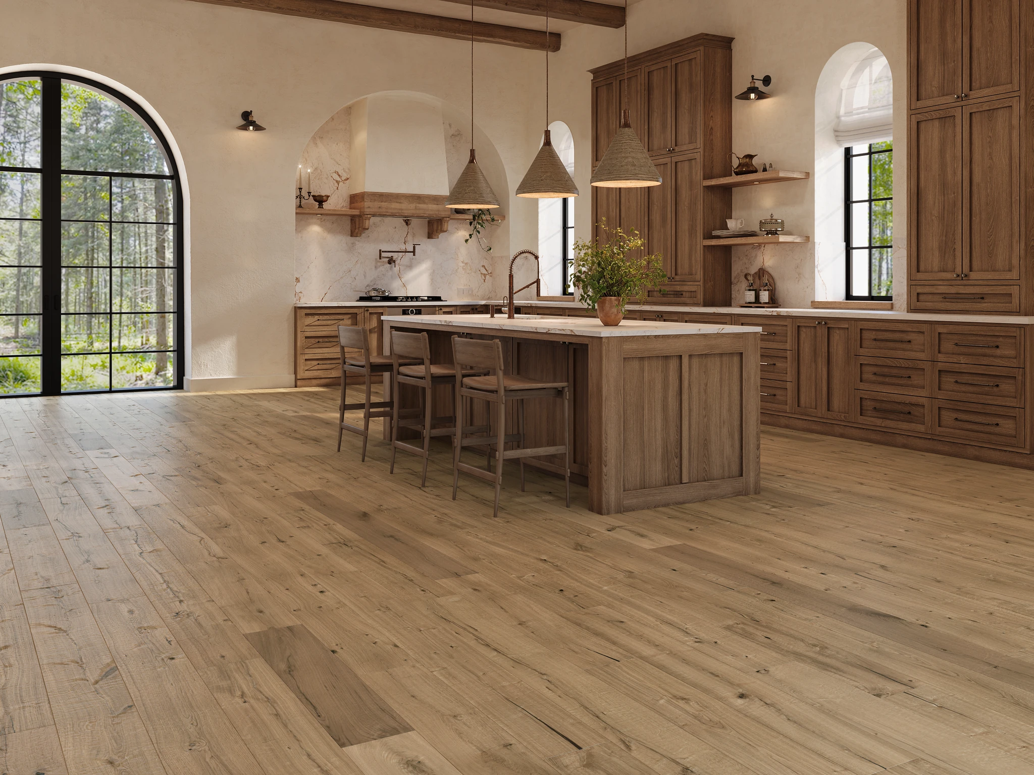 The Keys European Oak - Vaca Key 7.5" Wood Floor Indoor Flooring visualization by Denali Hardwood Floors