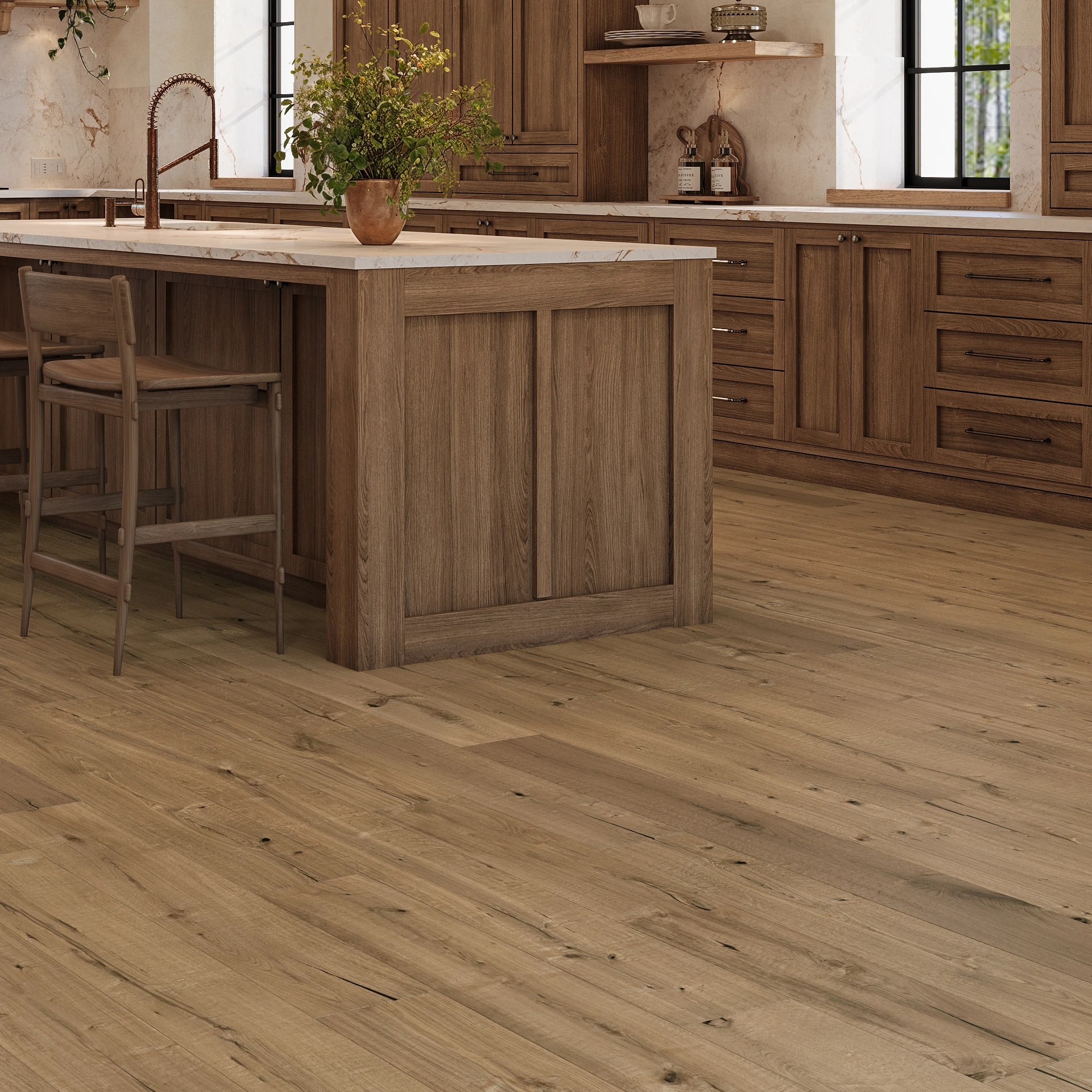 Visualisation de The Keys European Oak - Vaca Key 7.5" Couvre-plancher intérieur par Denali Hardwood Floors