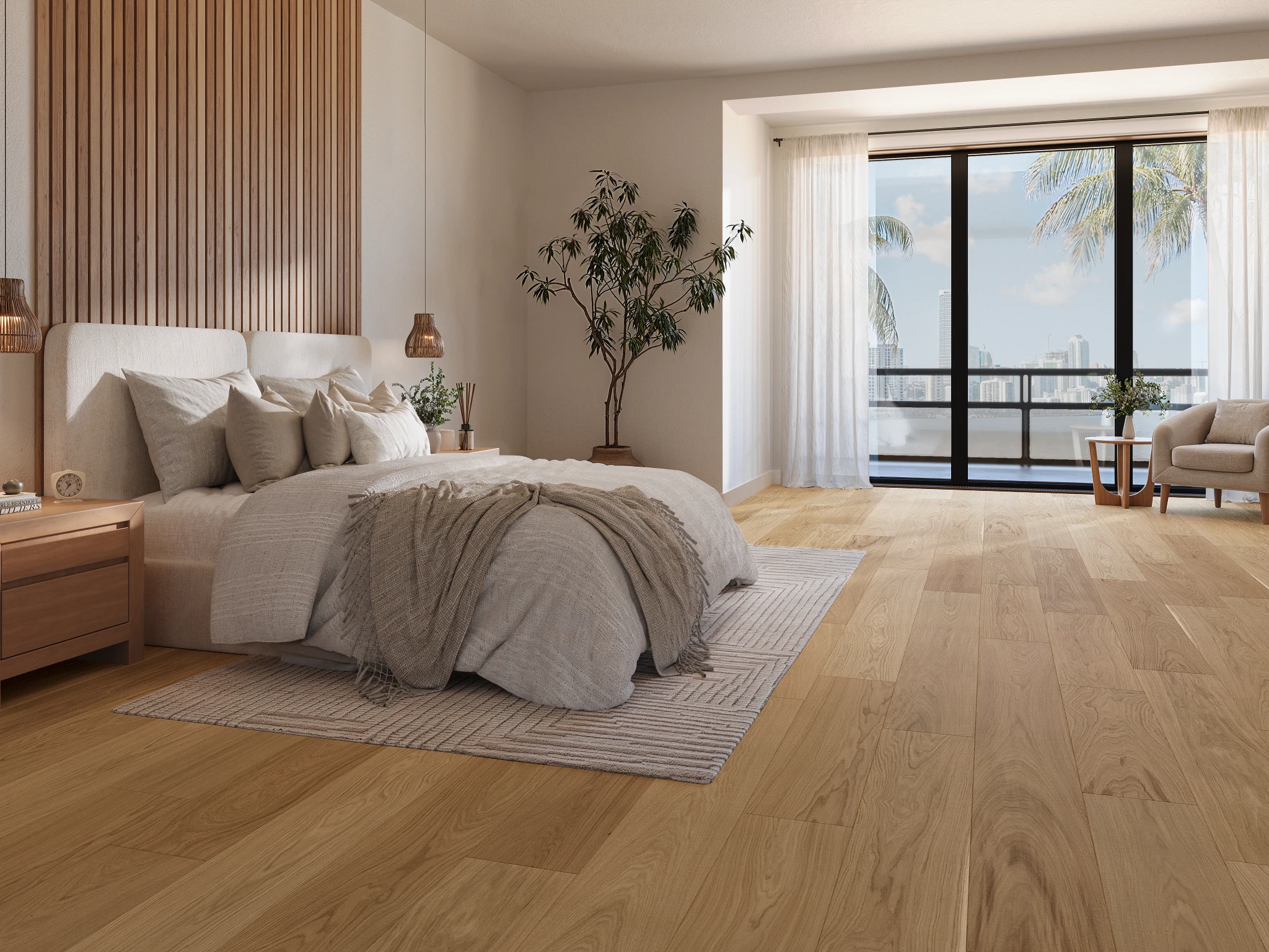 Apogee European Oak - Ossa 9.5" Wood Floor Indoor Flooring visualization by Denali Hardwood Floors