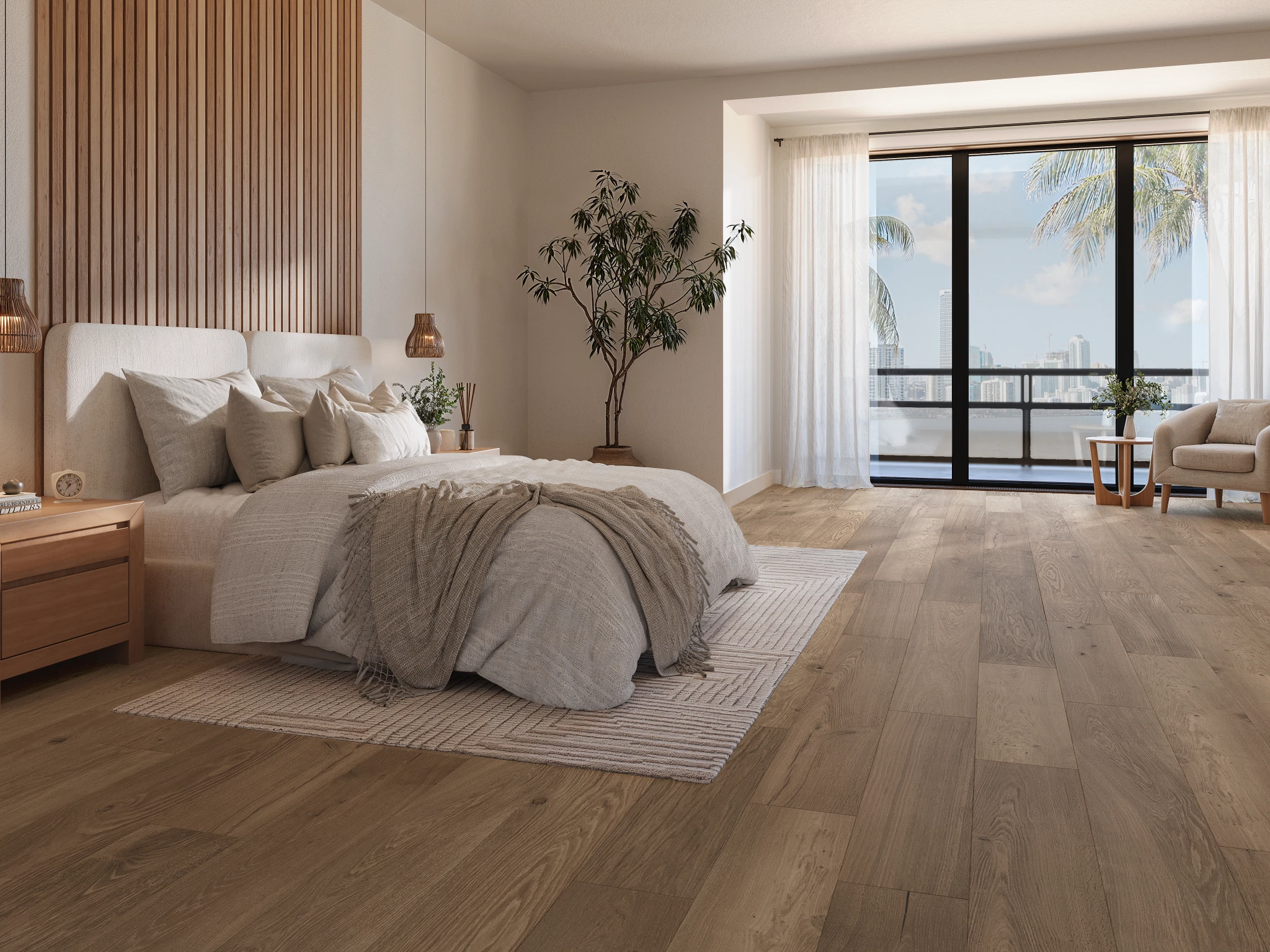 Apogee European Oak - Pelister 9.5" Wood Floor Indoor Flooring visualization by Denali Hardwood Floors