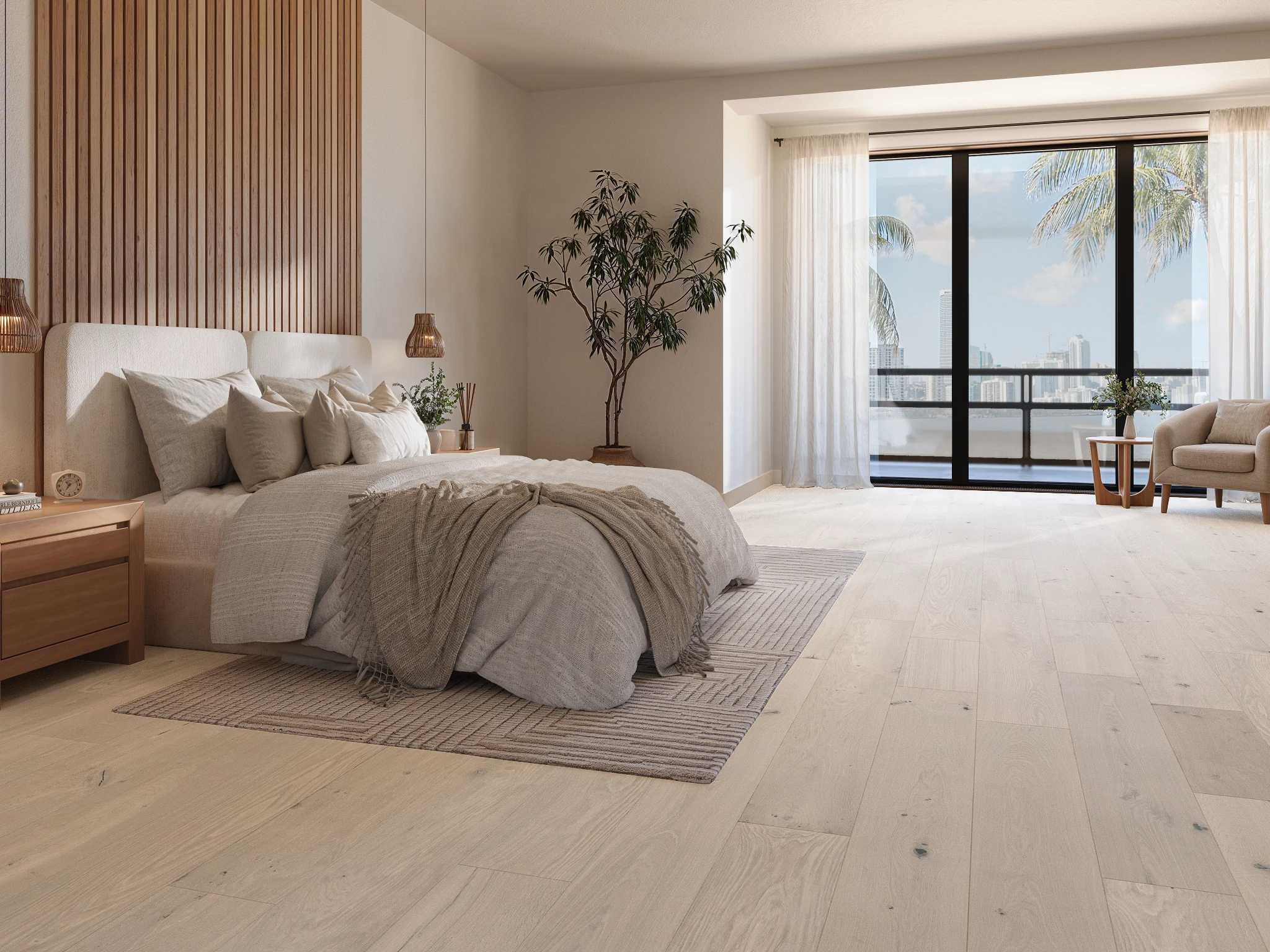 Apogee European Oak - Stavros 9.5" Wood Floor Indoor Flooring visualization by Denali Hardwood Floors