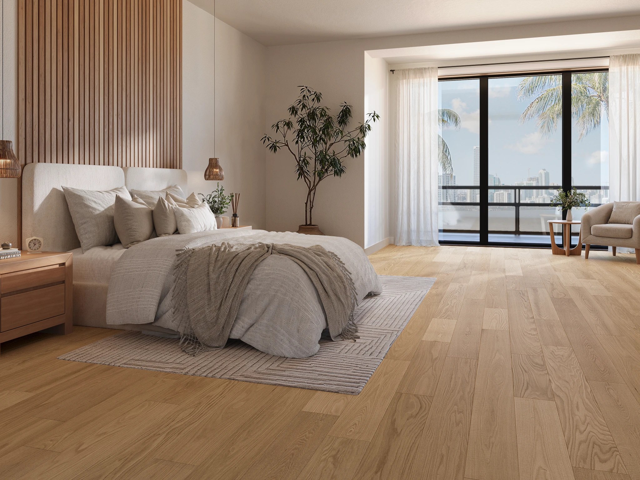 Designer Red Oak - City Scape 7" Wood Floor Indoor Flooring visualization by Denali Hardwood Floors