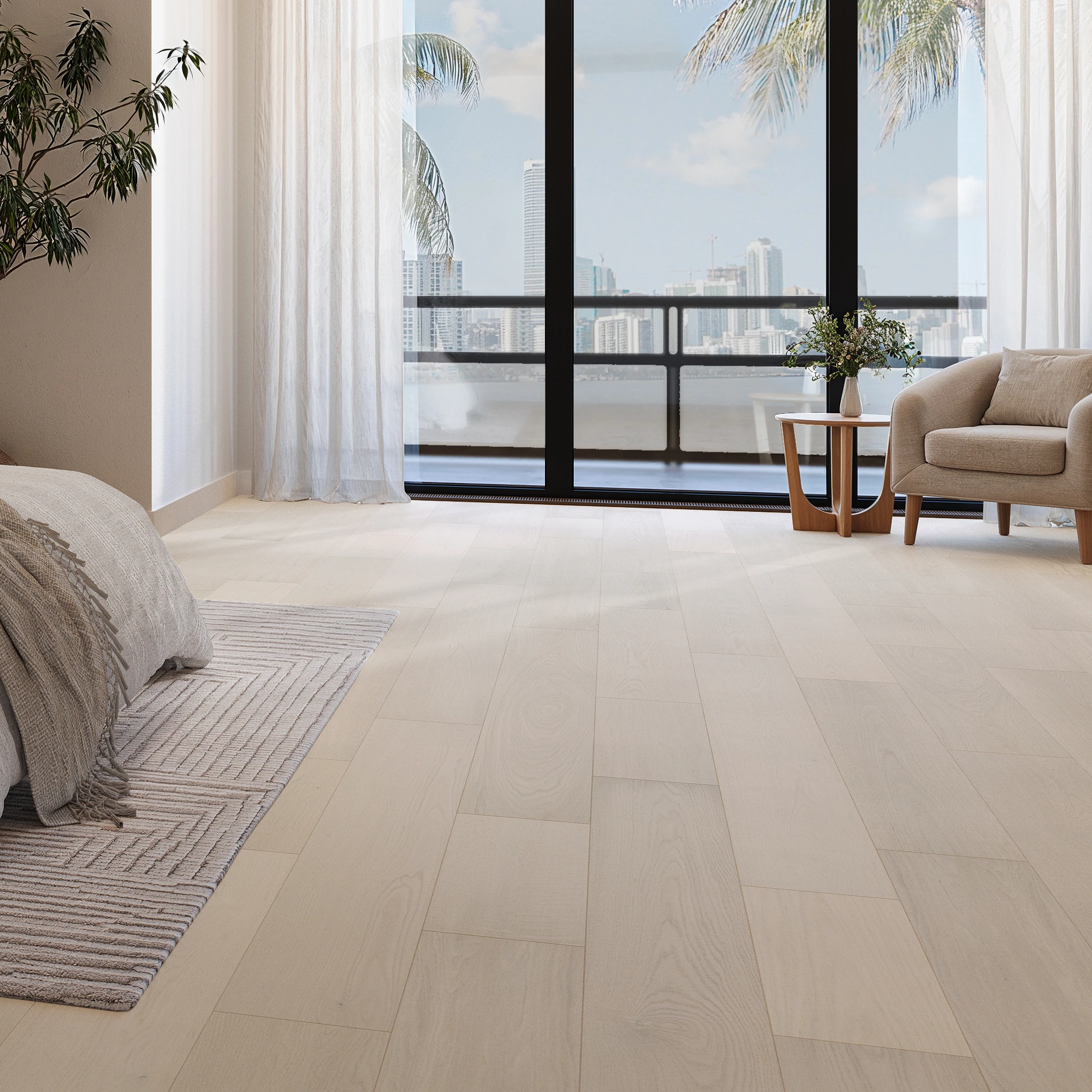 Visualisation de Eterna American Oak - Genesis 9.5" Couvre-plancher intérieur par Denali Hardwood Floors