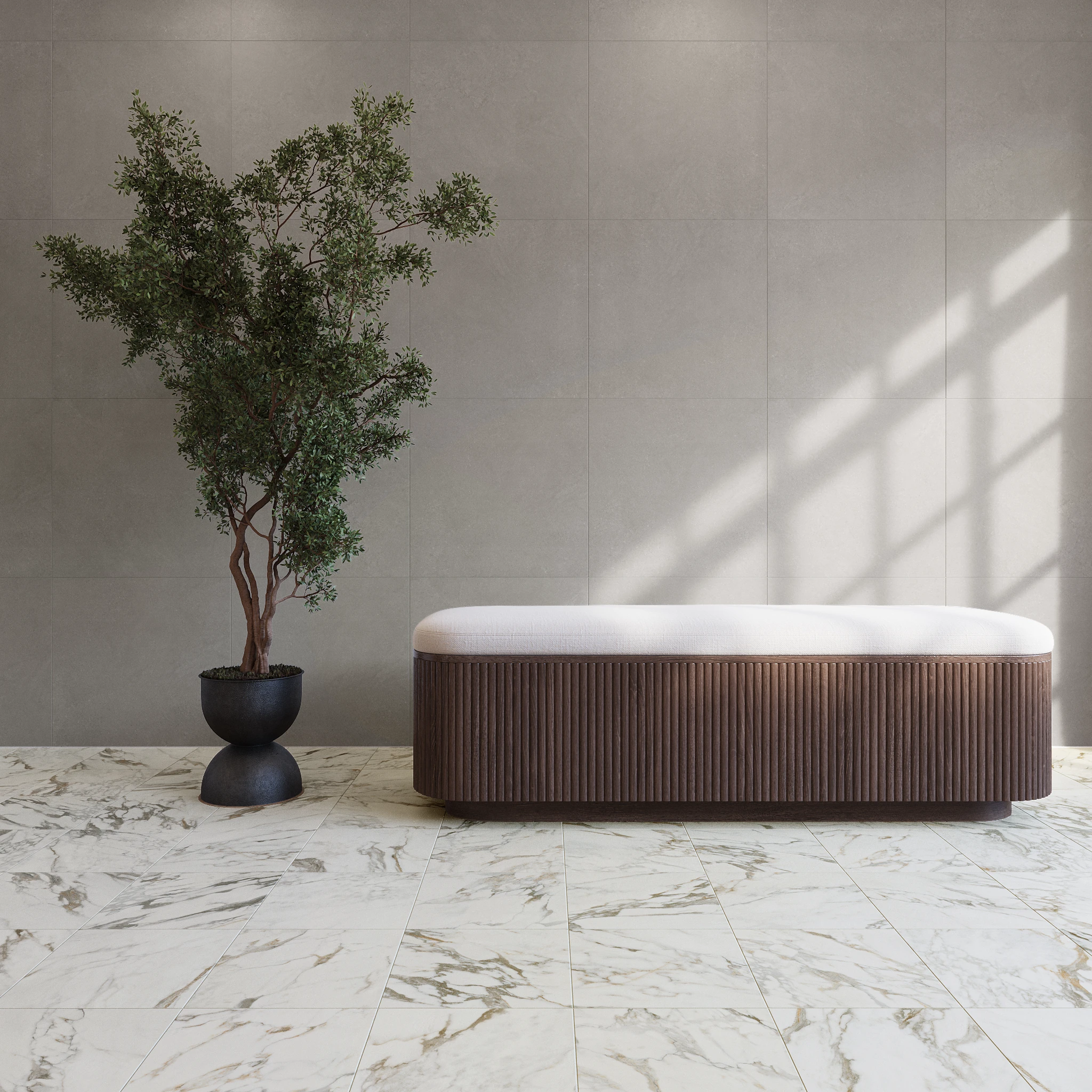 Prestige Arabesque 12x12 Porcelain Tile Indoor Flooring visualization by Ceragres