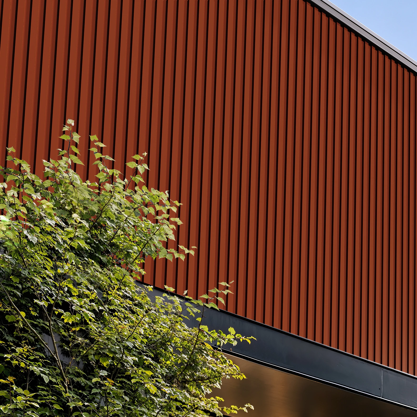 Visualisation de Terracotta Wes-Trix® WT1 Revêtement mural extérieur par Western States Metal Roofing
