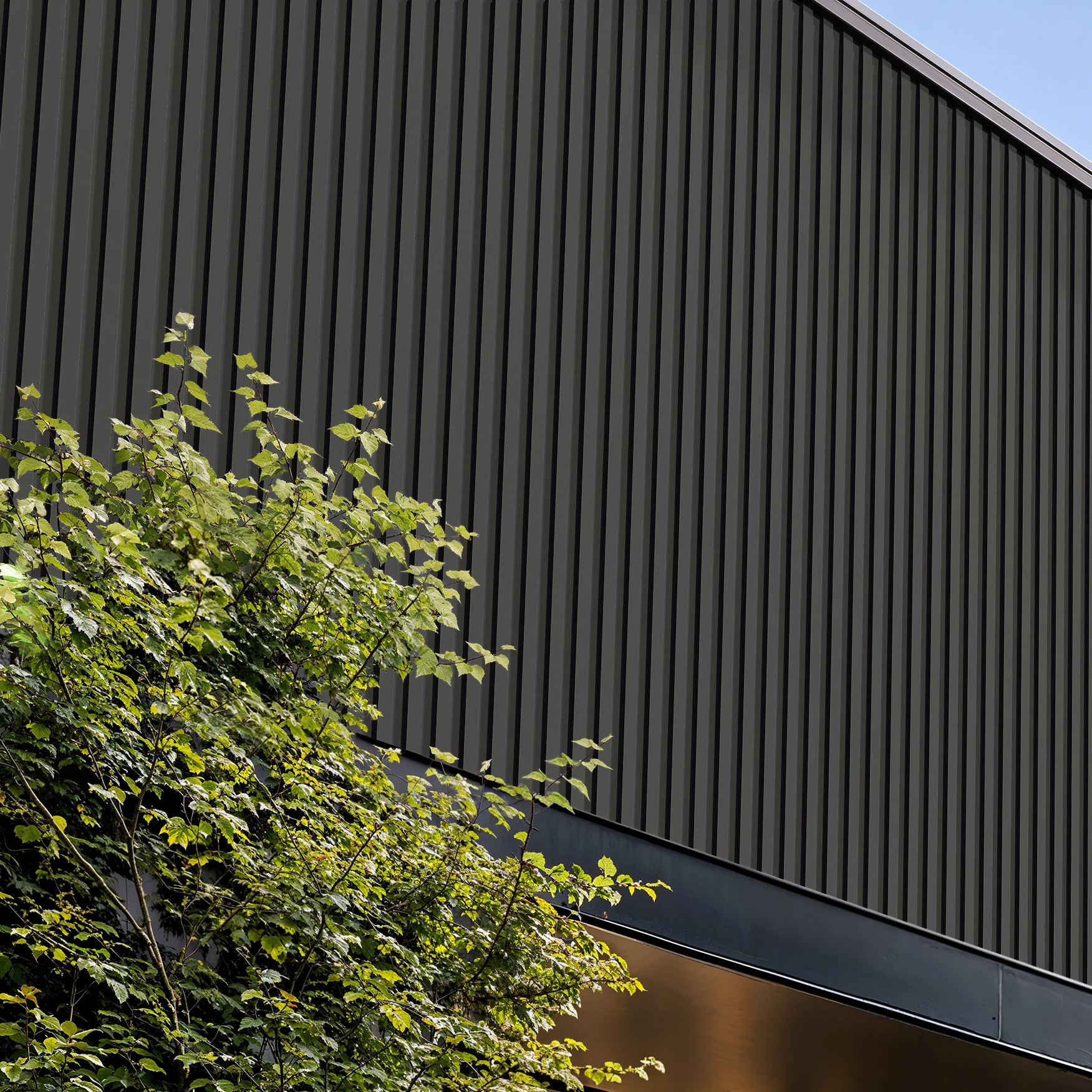 Vintage Wes-Trix® WT1 Metal Siding Exterior Wall Cladding visualization by Western States Metal Roofing