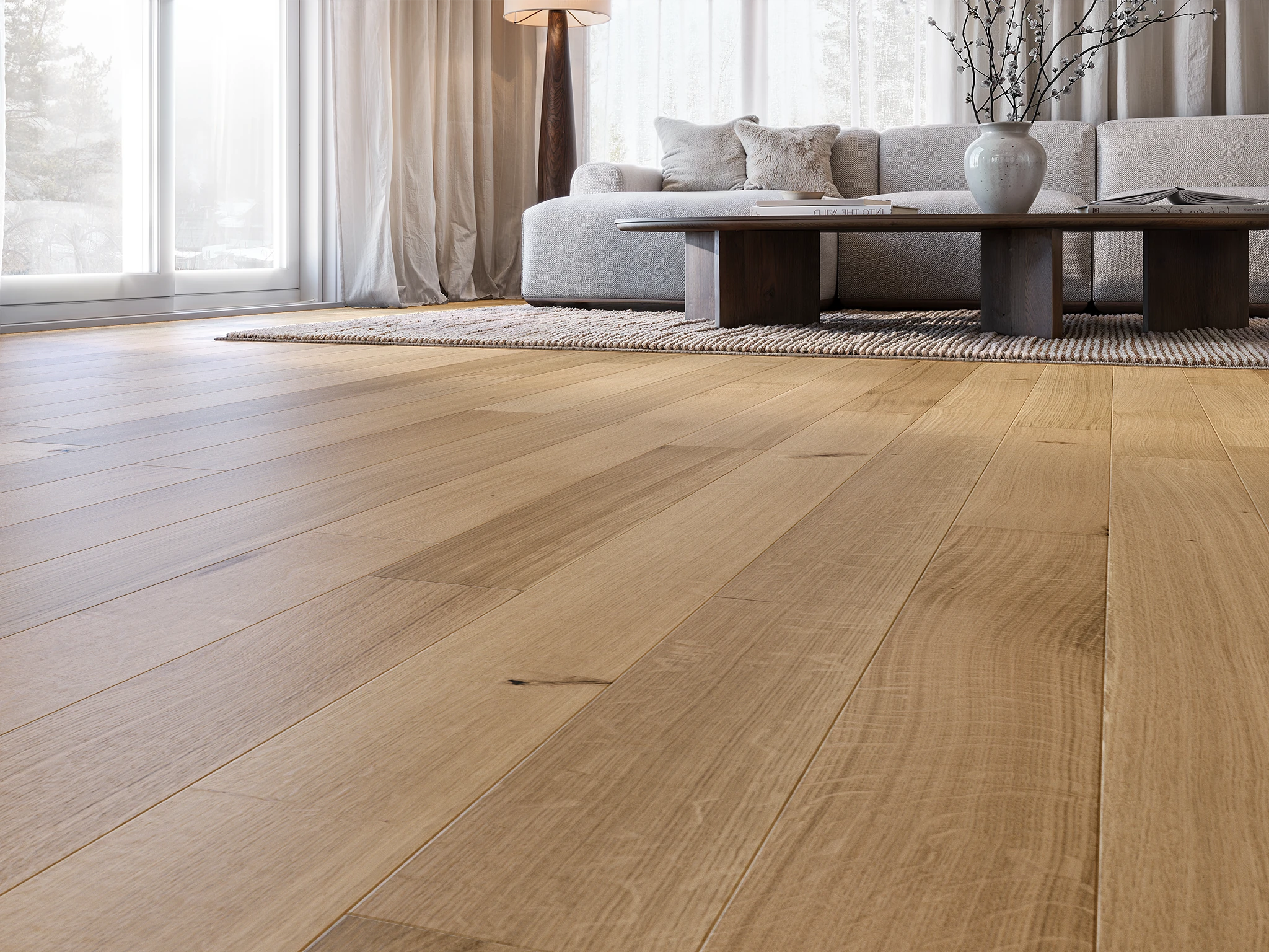 Visualisation de Plancher en chêne brossé Isola Revêtement de sol par Kentwood by Metropolitan
