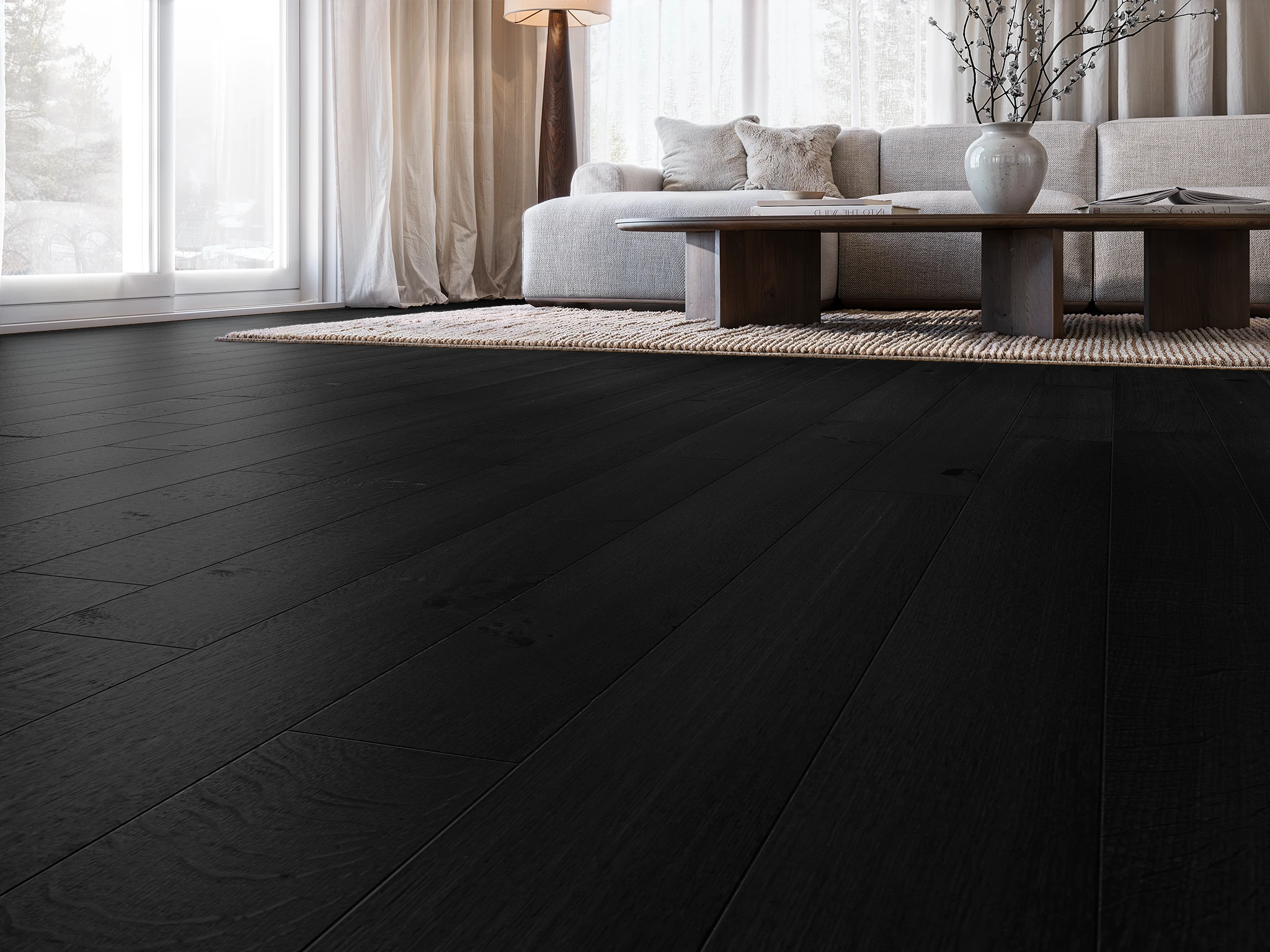 Brushed Oak Tortona Wood Flooring Flooring visualization by Kentwood by Metropolitan