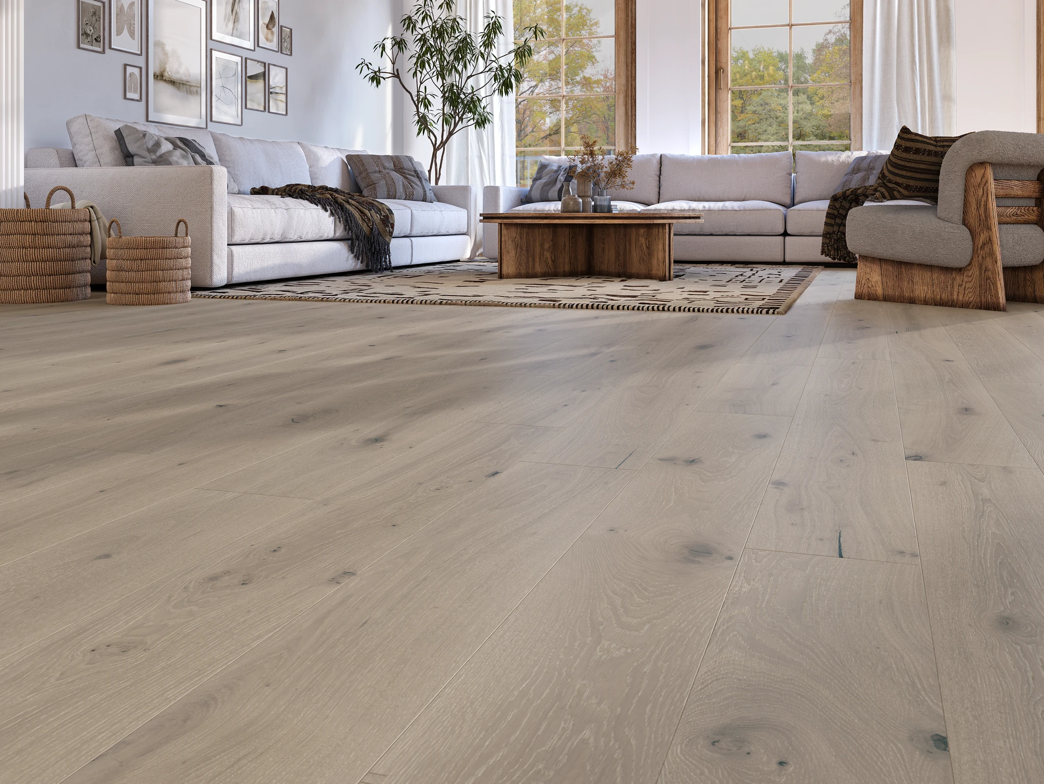 Visualisation de European Wood Collection Sable Revêtement de sol par European Company
