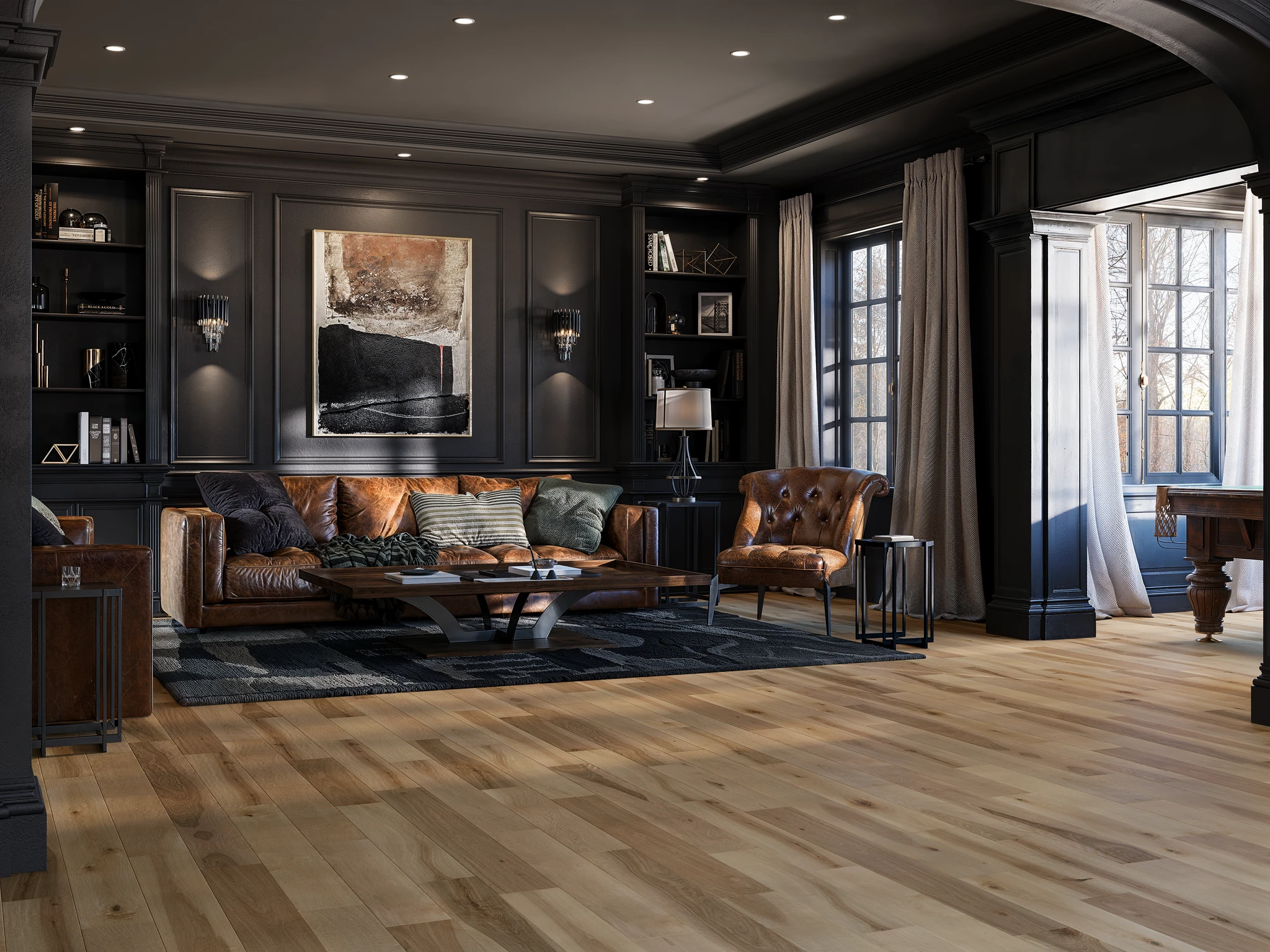 Utopia Birch Wood Floor Flooring visualization by Planchers PG
