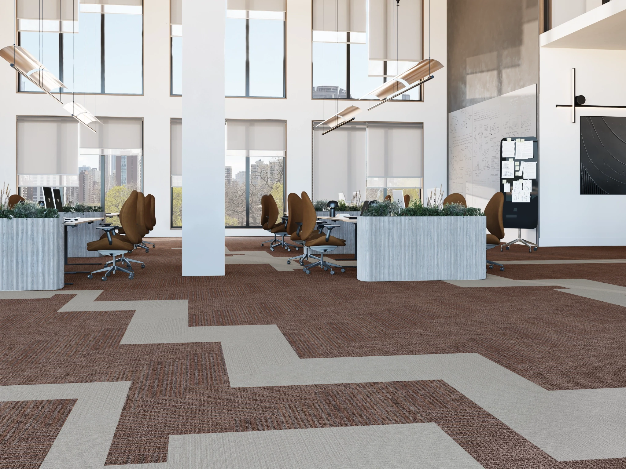 Visualisation de Textile 40239 Rabanne 40084 Revêtement de sol par Venture Carpets
