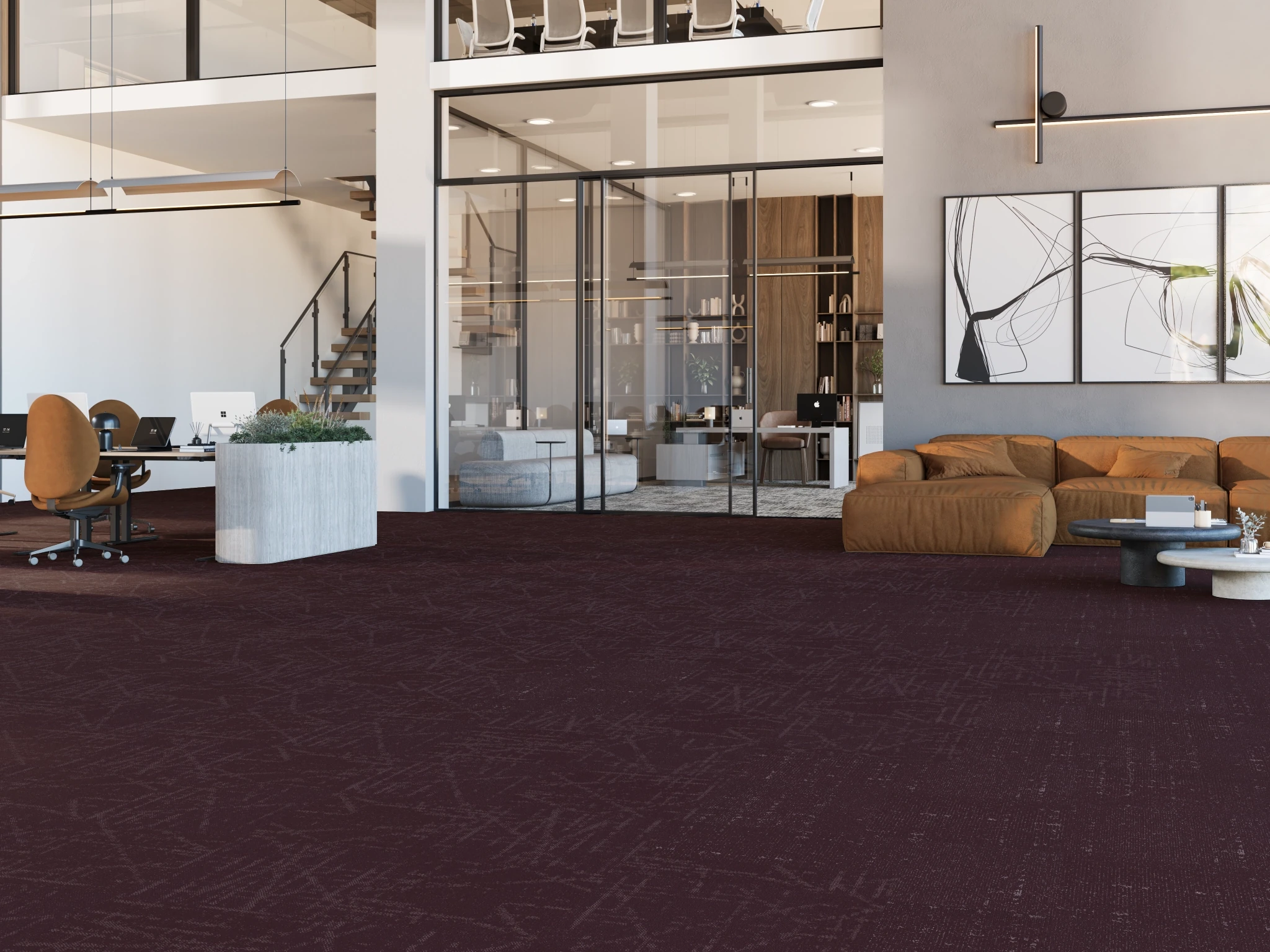Visualisation de Sirius 40262 Étincelle 40098 Revêtement de sol par Venture Carpets