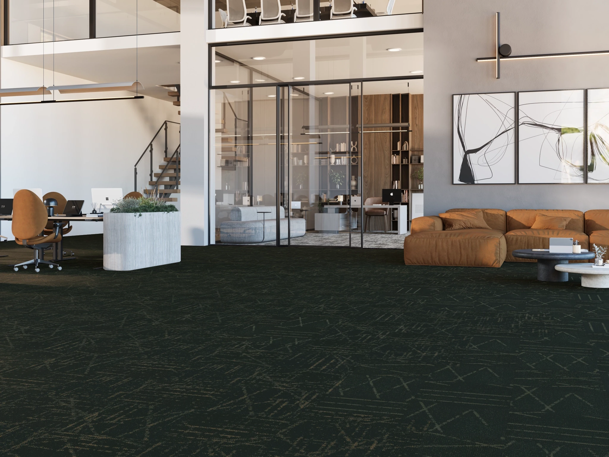 Visualisation de Sirius 40262 Chandelle 30136 Revêtement de sol par Venture Carpets