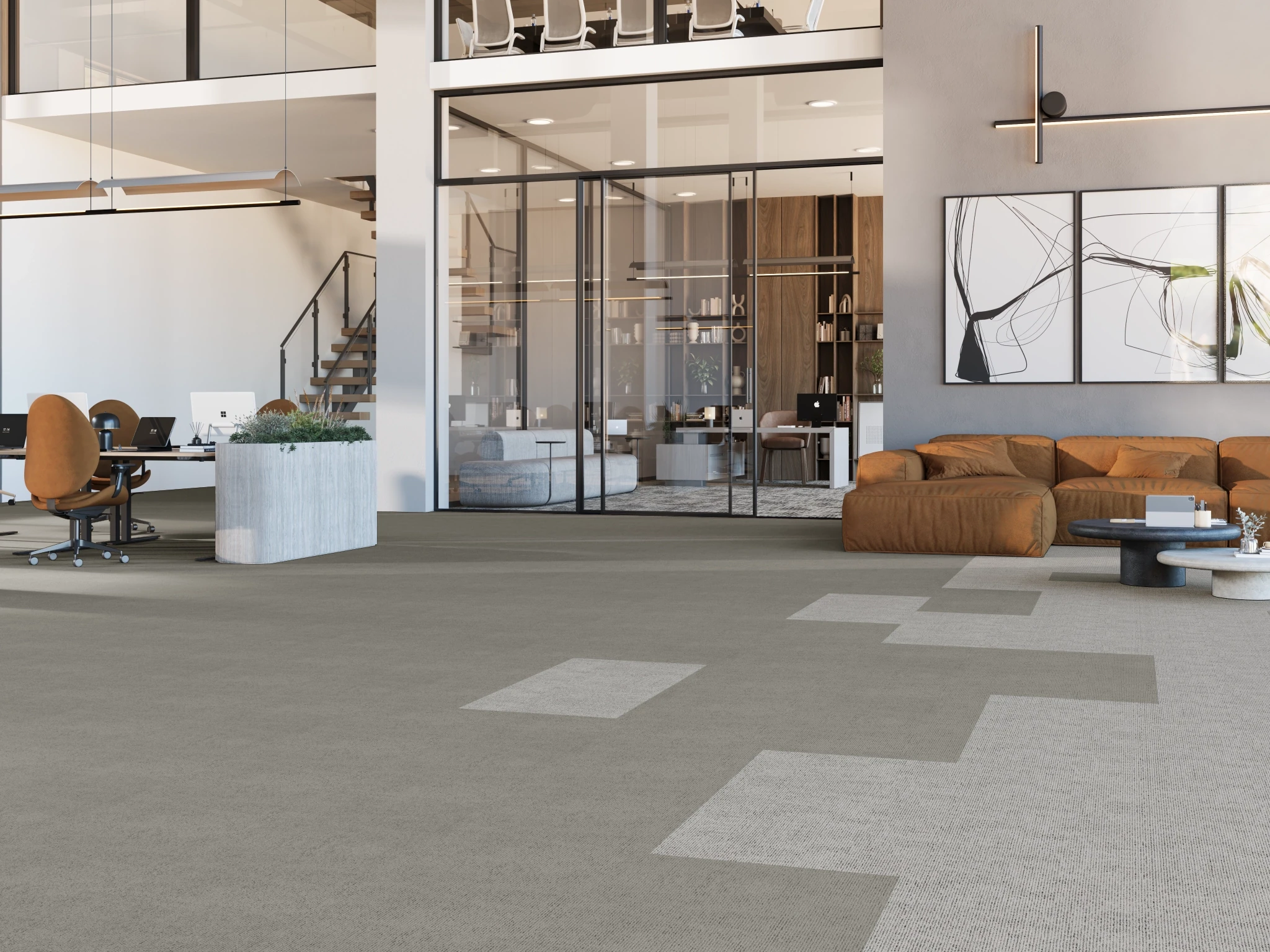 Visualisation de Pur 40229 Radiant 10208 Revêtement de sol par Venture Carpets
