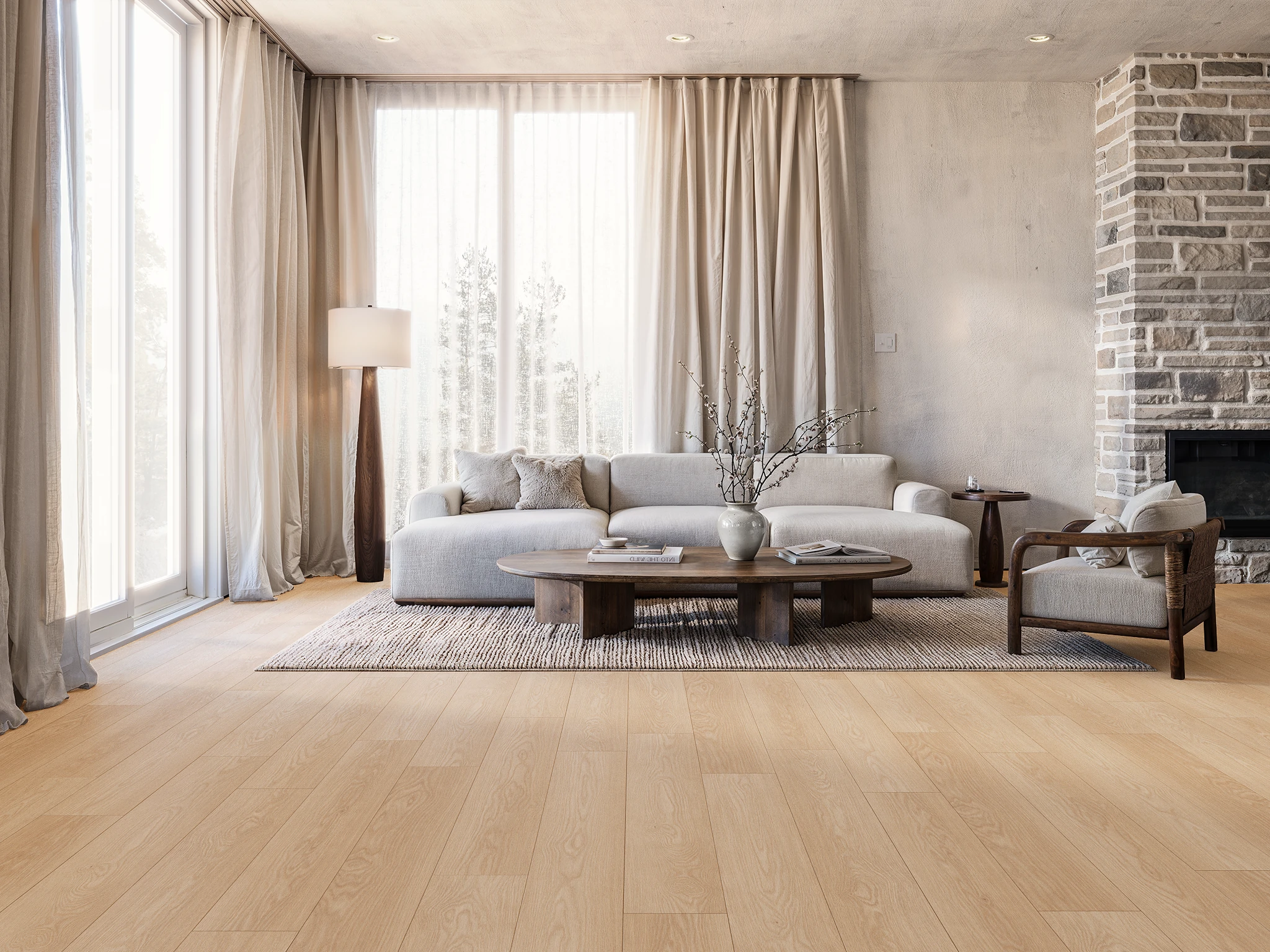 Visualisation de Intuition - Baronia Sable Couvre-plancher intérieur par Planchers 1867