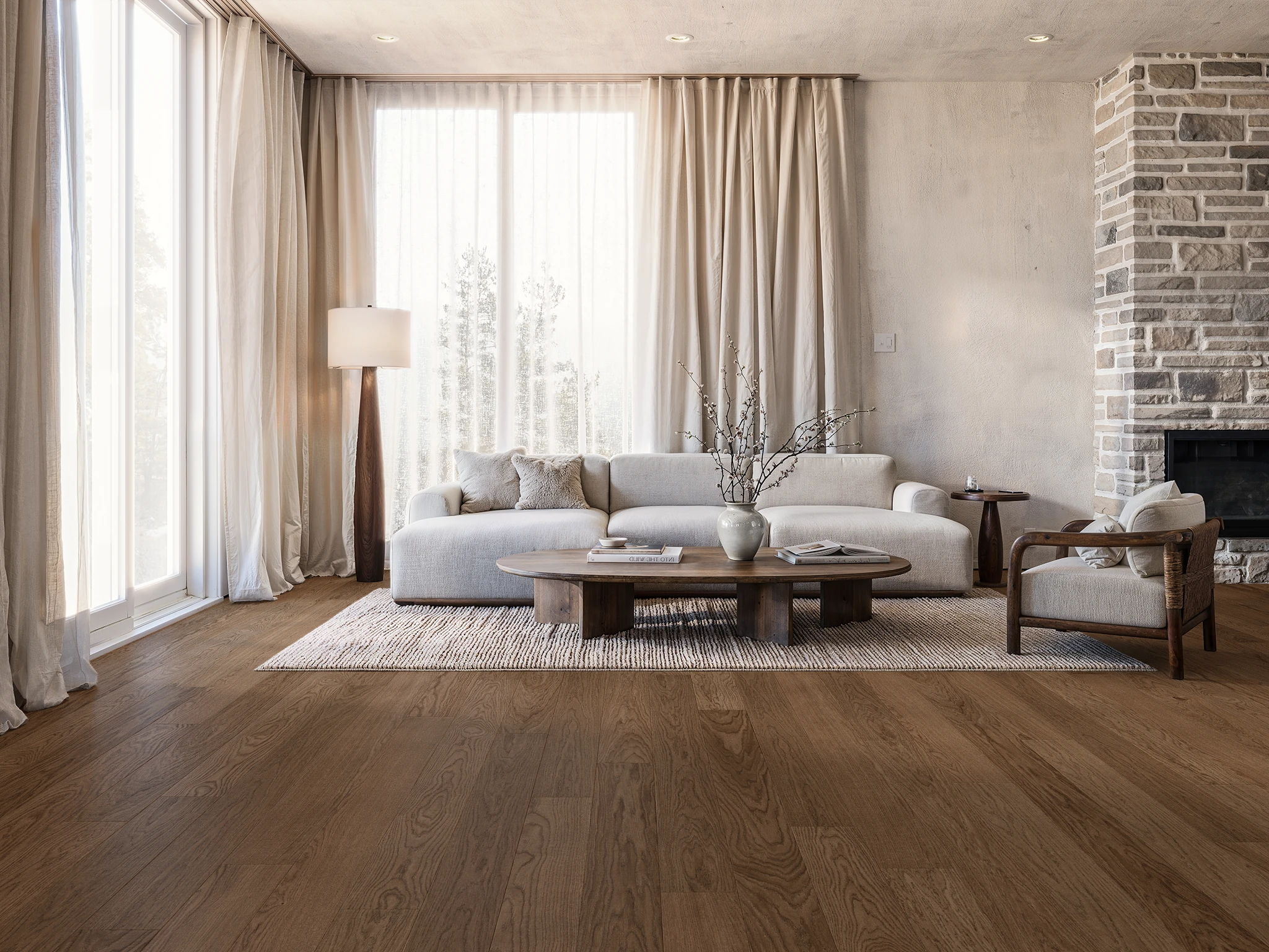 Viken 310023 - Terra Brown Engineered Wood Floor Flooring visualization by Goodfellow