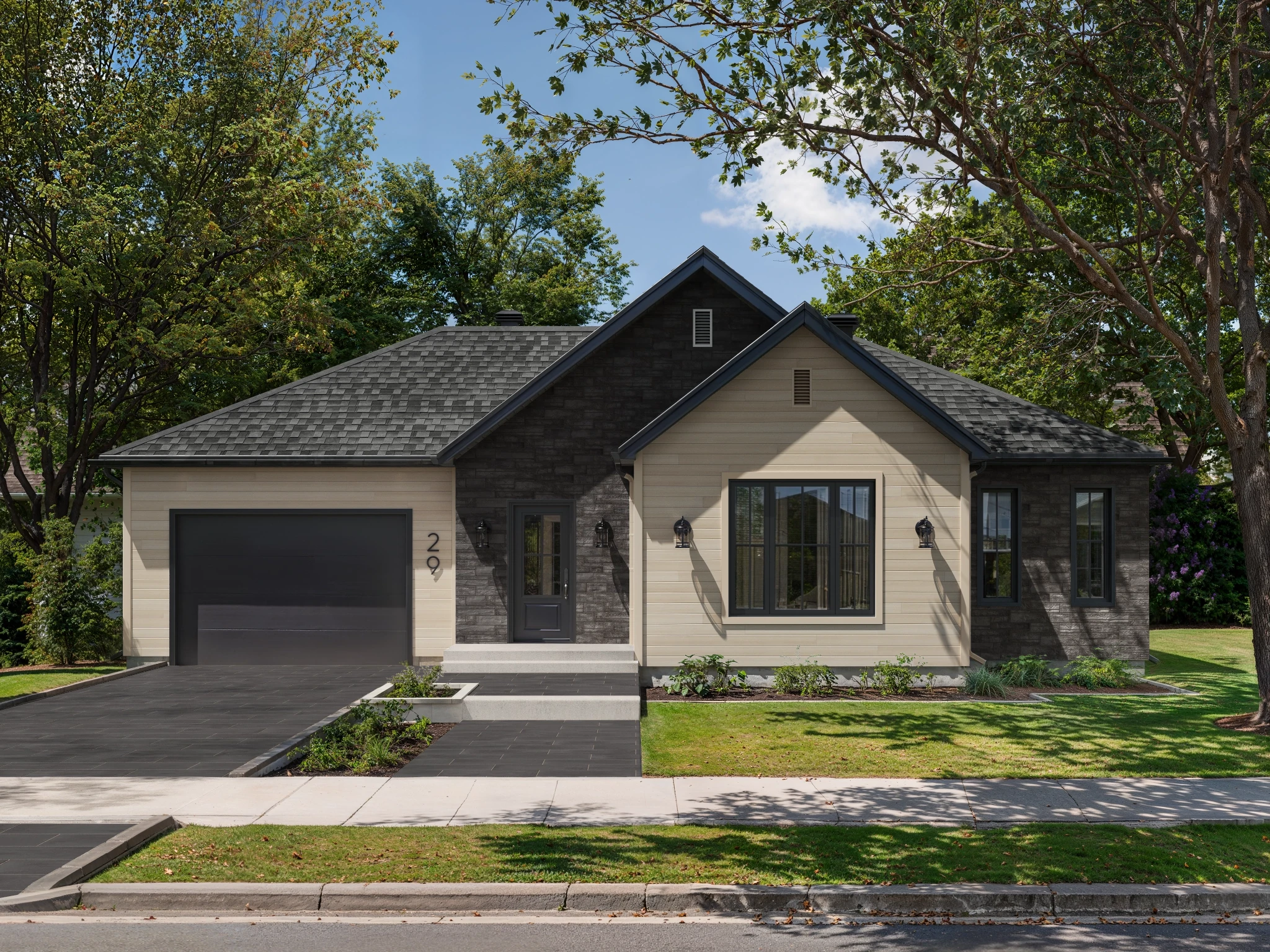 Tiago - Balsa  Exterior Ceiling and Soffit visualization by Rialux