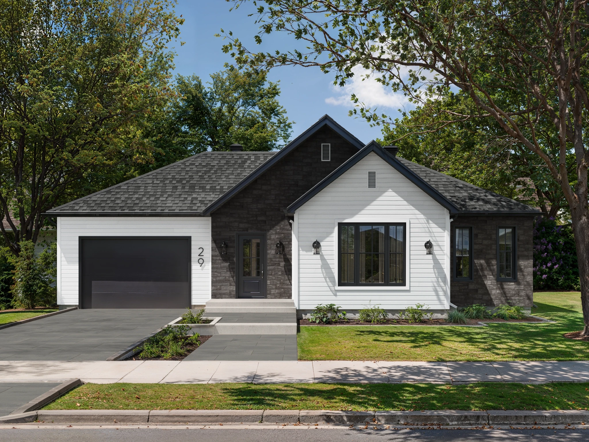 Timberland - Birch Exterior Ceiling and Soffit visualization by Rialux