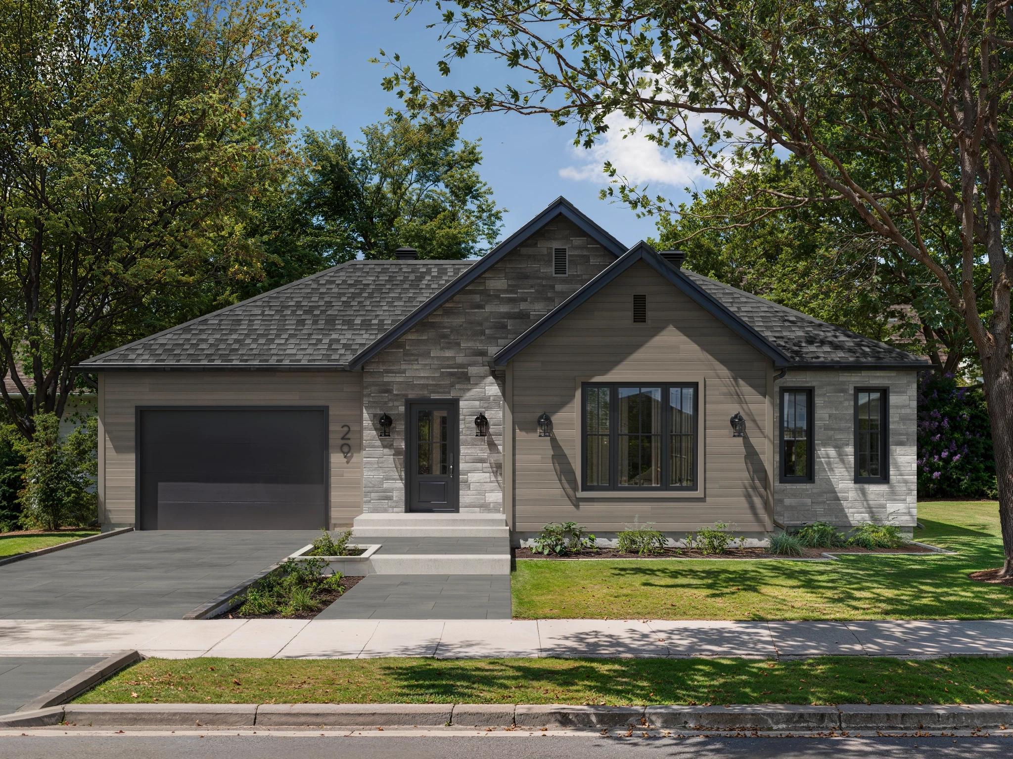Tiago - Driftwood Exterior Ceiling and Soffit visualization by Rialux