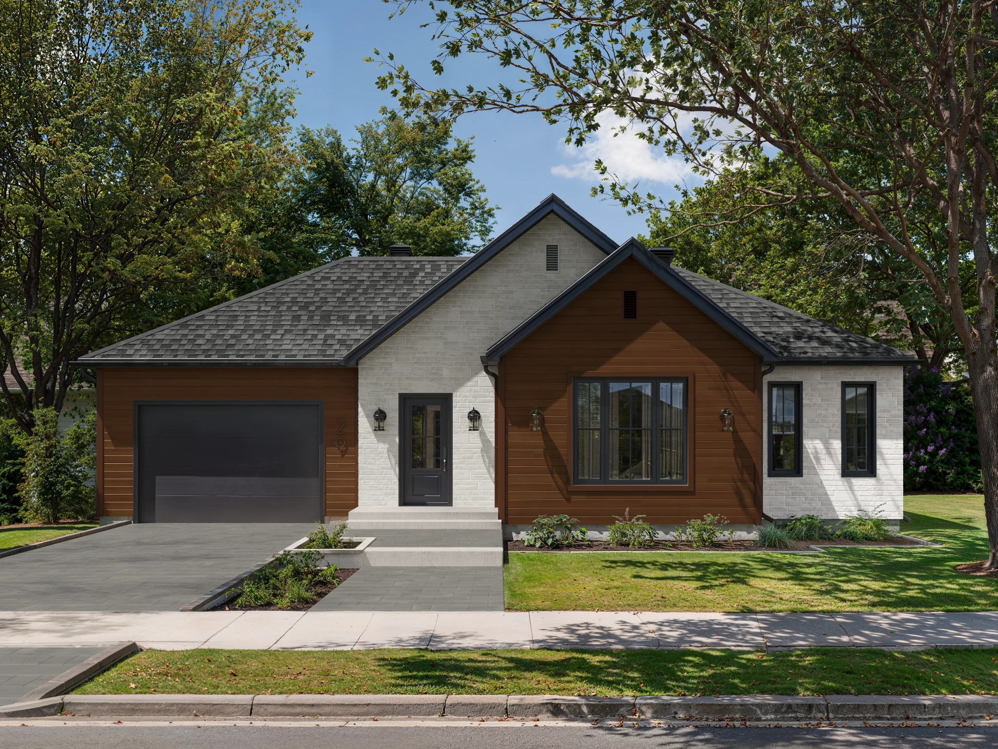 Lotis Grande - Eggshell Concrete Masonry Wall Exterior Wall Cladding visualization by Rinox