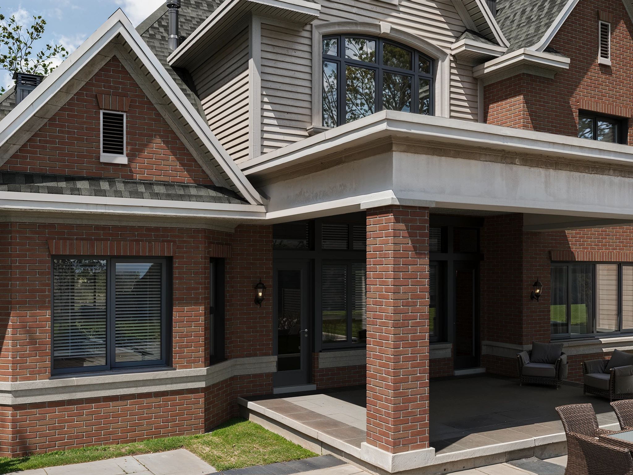 Delaware - Pennsylvania Molded Series Brick Wall Cladding visualization by Watsontown Brick