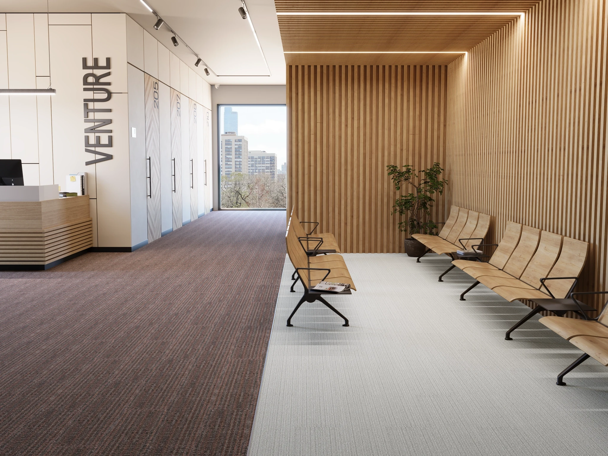 Visualisation de Textile 40239 Rabanne 40084 Revêtement de sol par Venture Carpets