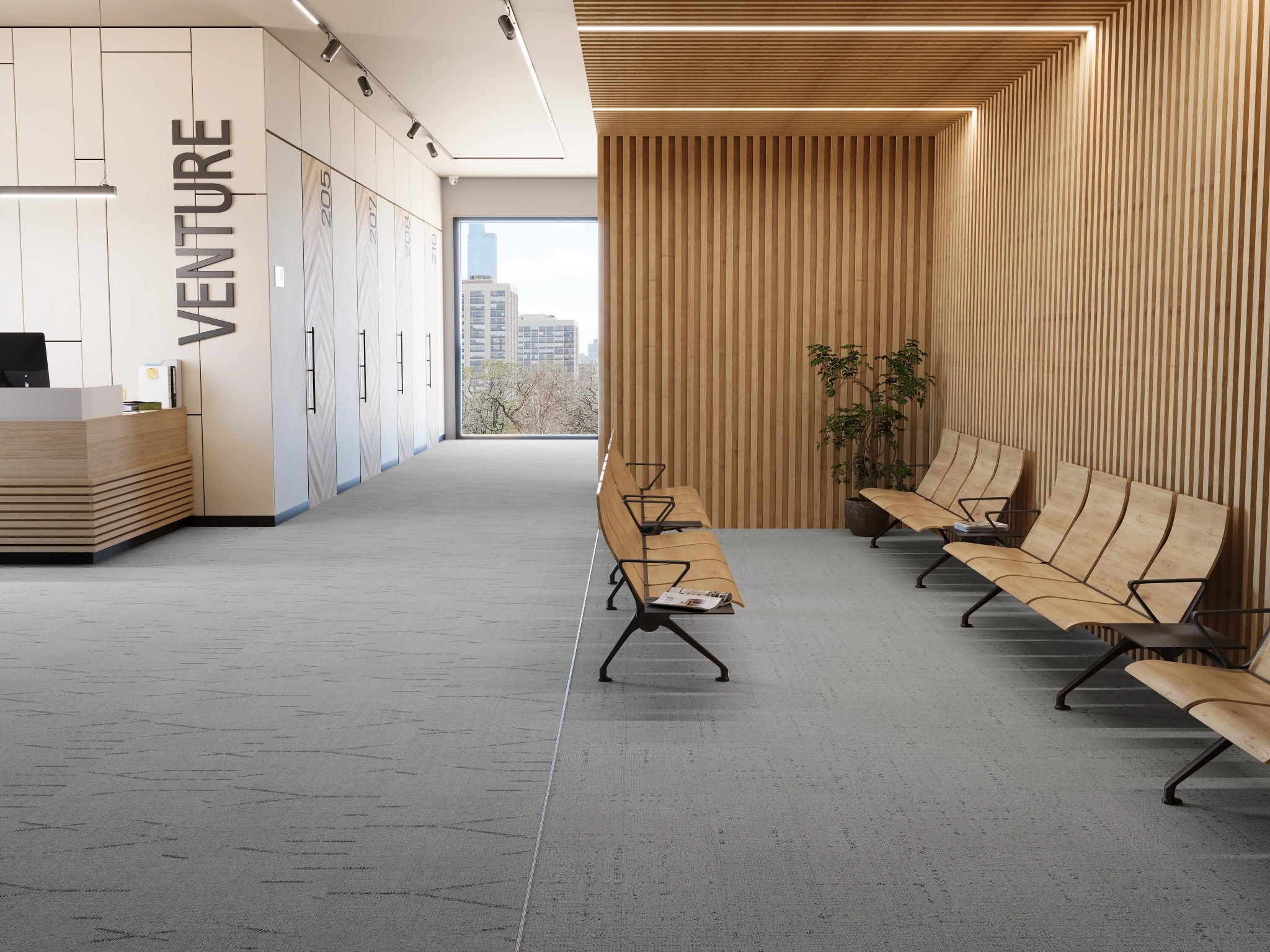 Visualisation de Nebula 40263 Brillant 10278 Revêtement de sol par Venture Carpets