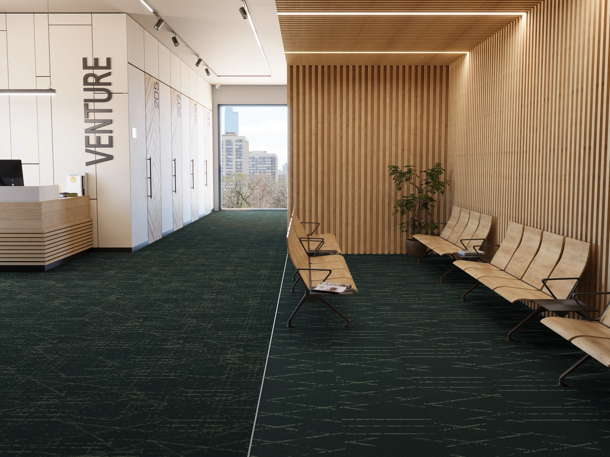 Visualisation de Sirius 40262 Chandelle 30136 Revêtement de sol par Venture Carpets