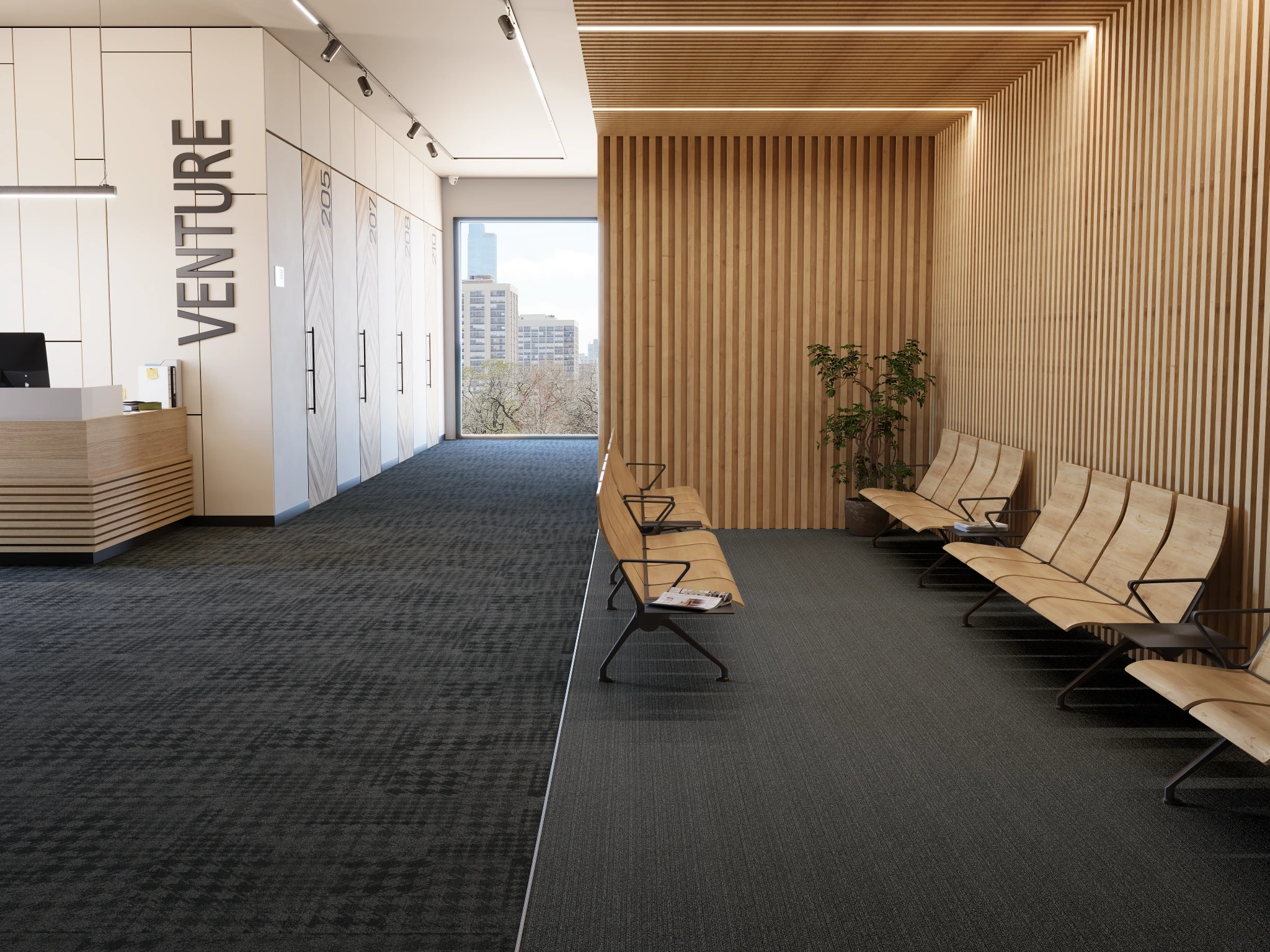 Visualisation de Pied de poule 40237 Agatha 15478 Revêtement de sol par Venture Carpets