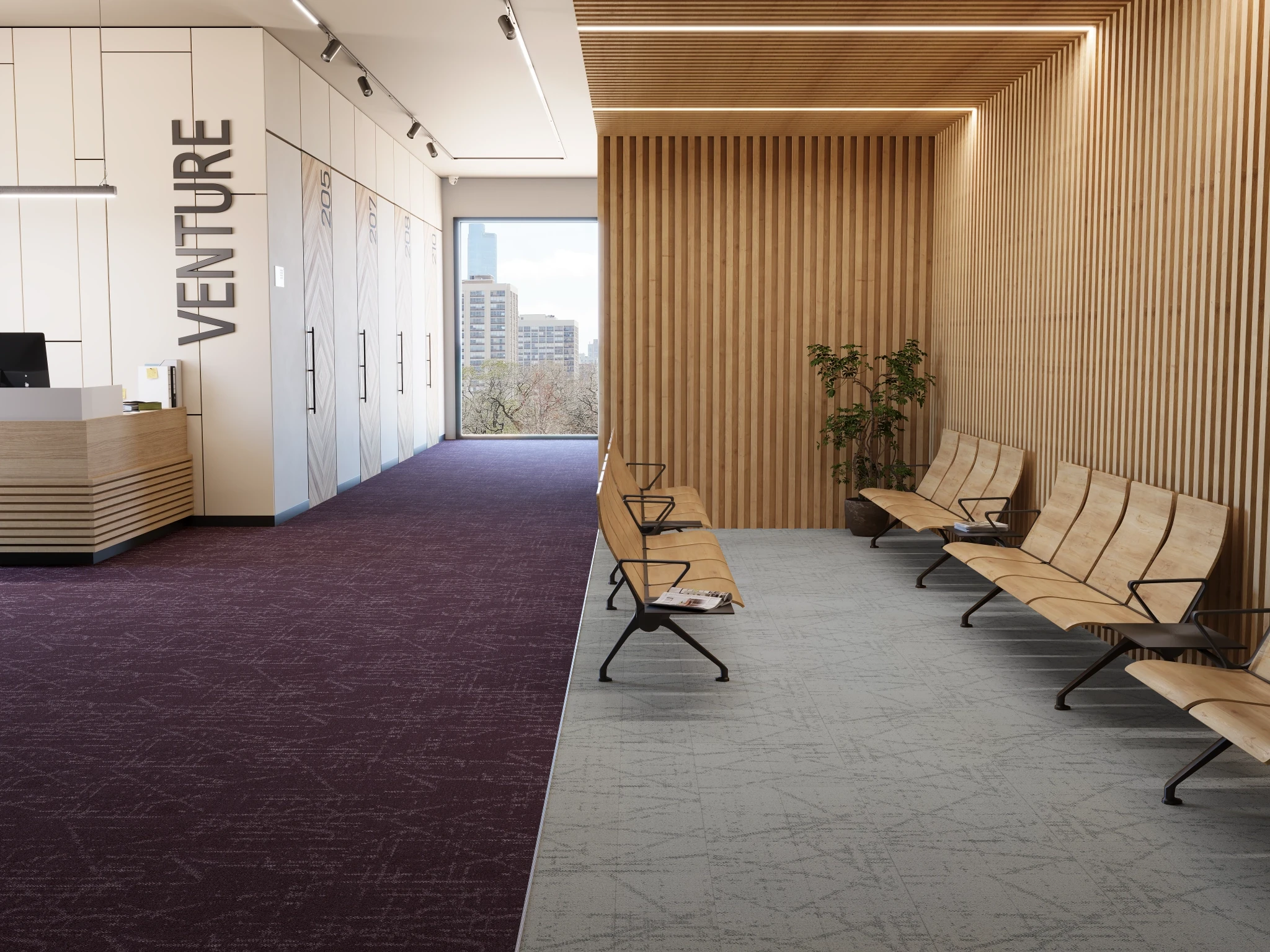 Visualisation de Sirius 40262 Étincelle 40098 Revêtement de sol par Venture Carpets