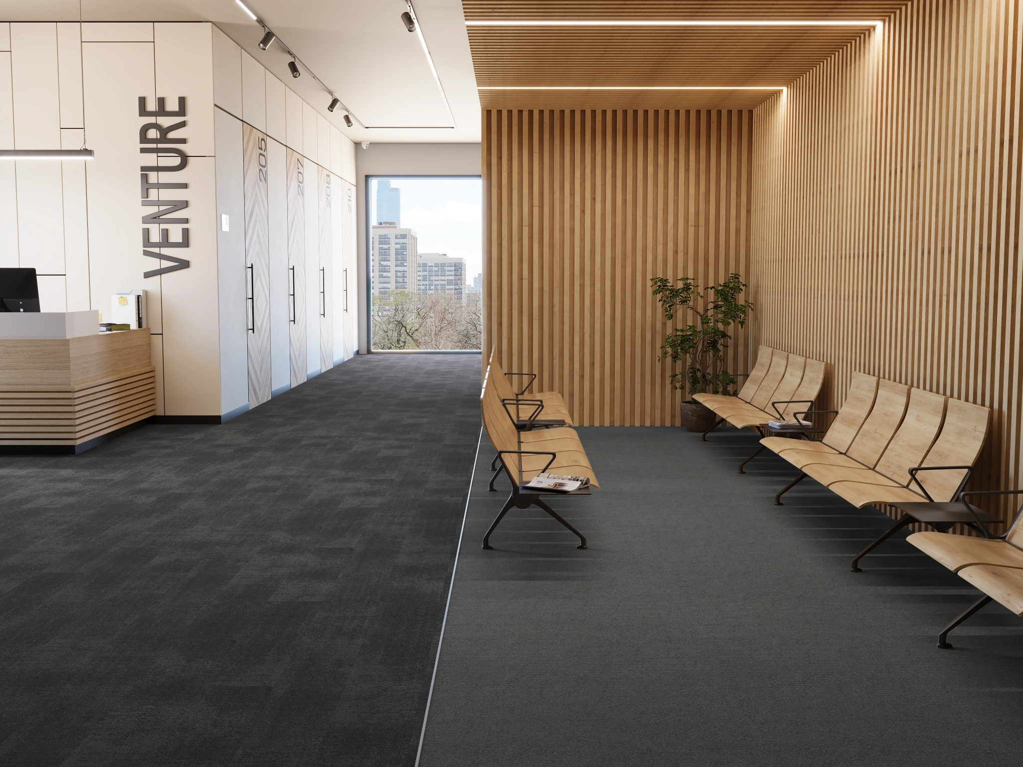 Visualisation de Lucide 40230 Sleek 15474 Revêtement de sol par Venture Carpets