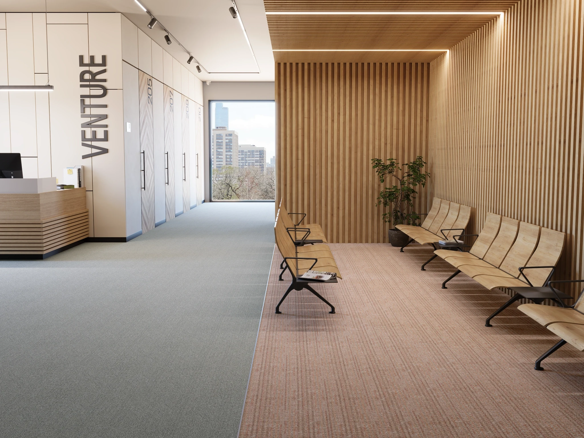 Visualisation de Etoffe 40238 Pierlot 15482 Revêtement de sol par Venture Carpets